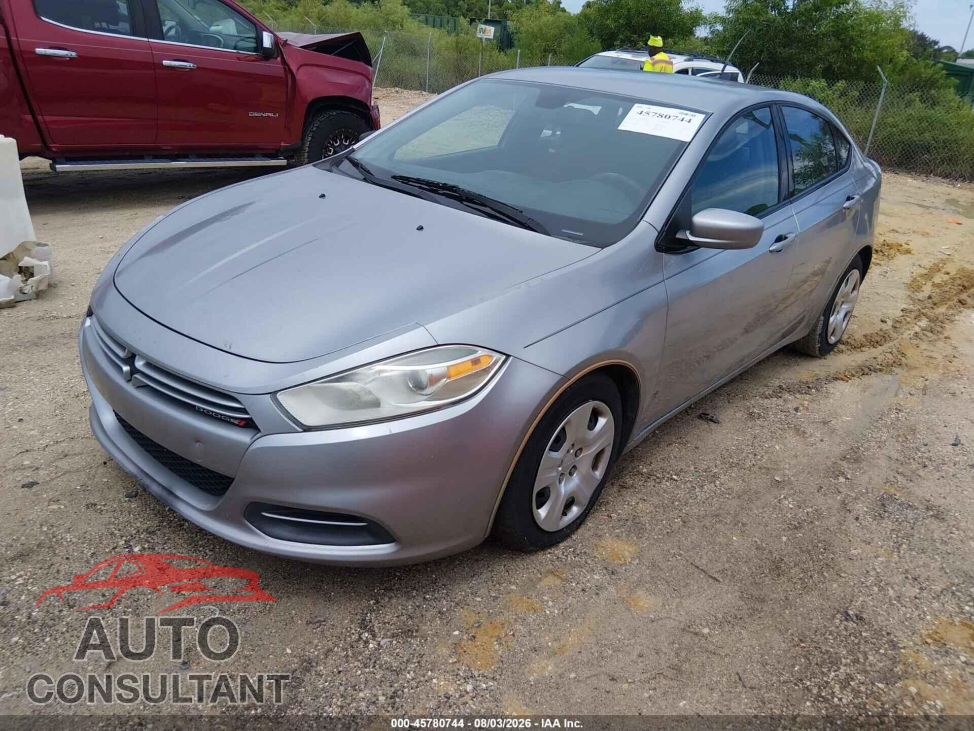 DODGE DART 2016 - 1C3CDFAA1GD517360