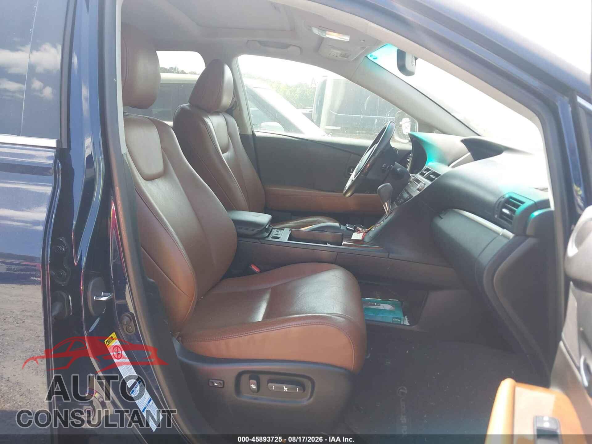 LEXUS RX 350 2015 - 2T2BK1BA4FC329051