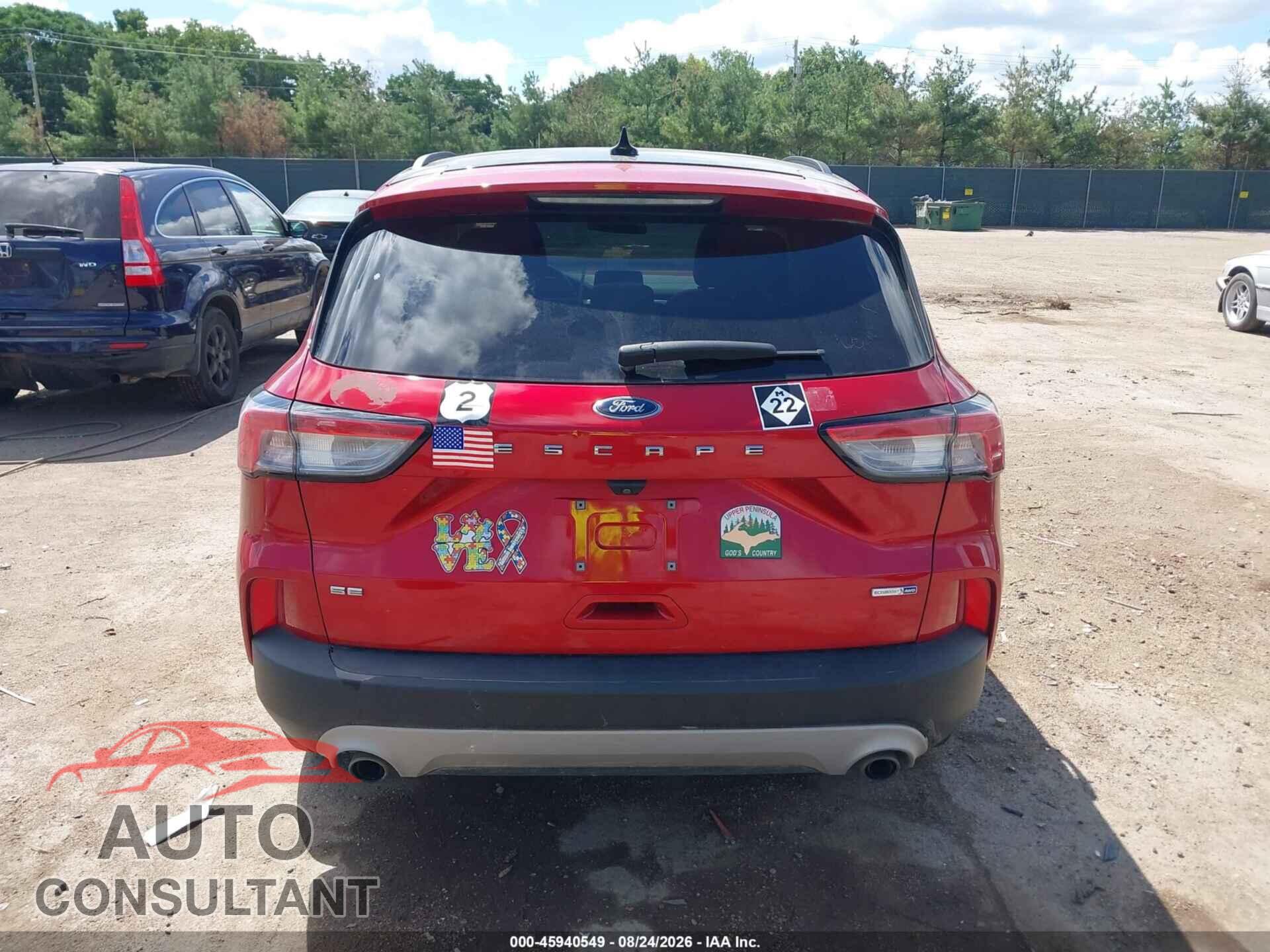 FORD ESCAPE 2020 - 1FMCU9G61LUA30942