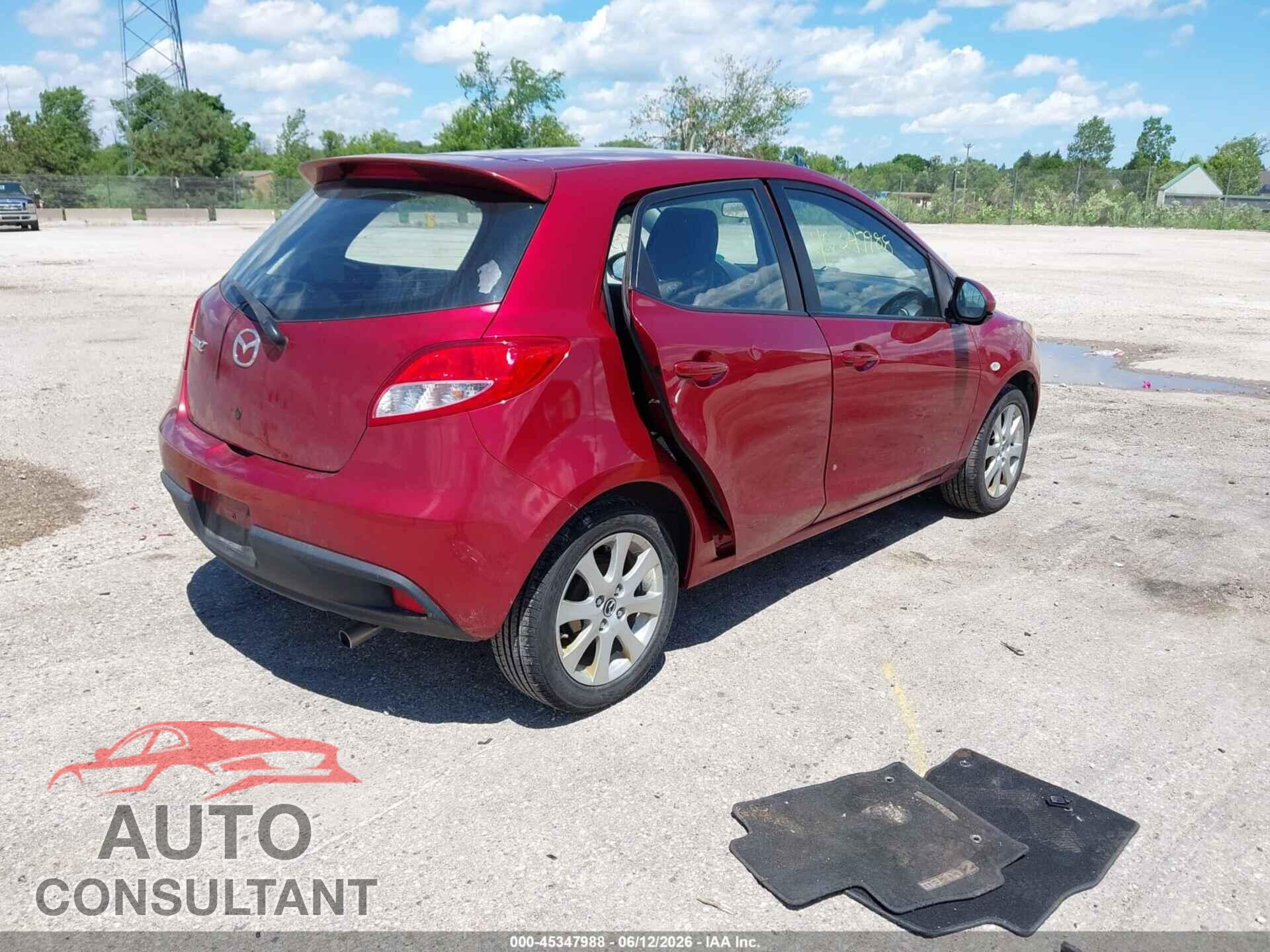 MAZDA MAZDA2 2014 - JM1DE1LY0E0183840