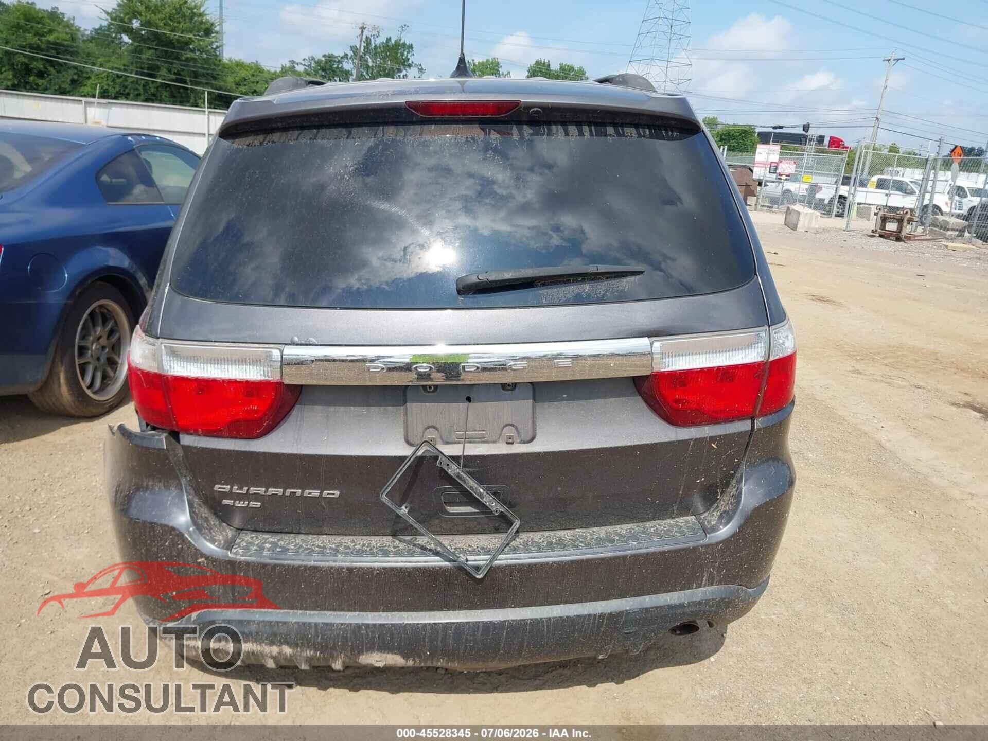DODGE DURANGO 2013 - 1C4RDJAG6DC699555