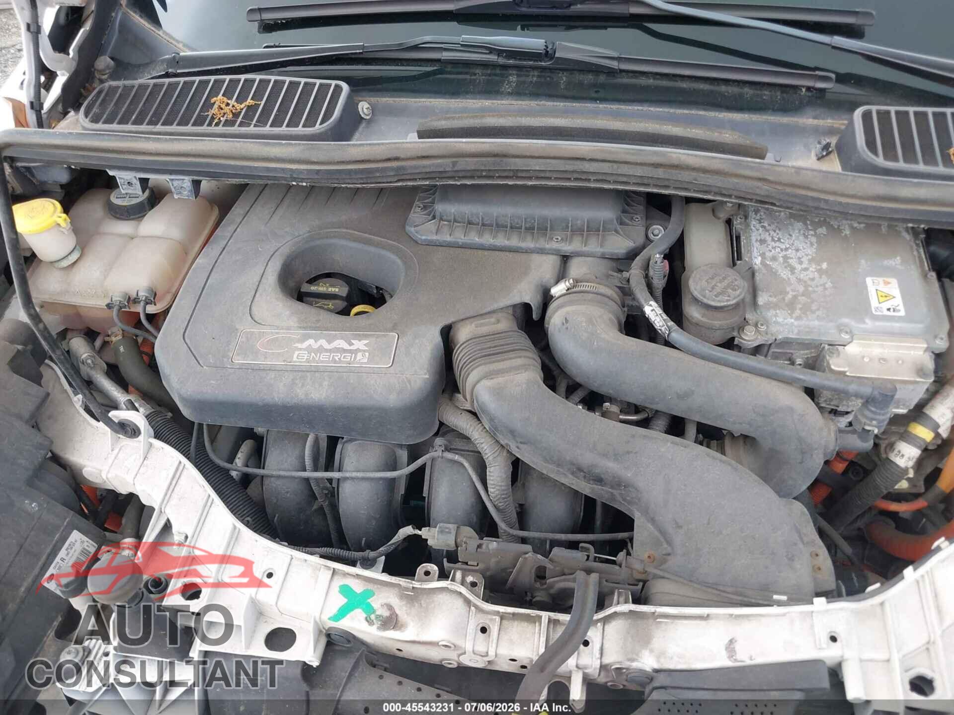 FORD C-MAX ENERGI 2013 - 1FADP5CU8DL541879
