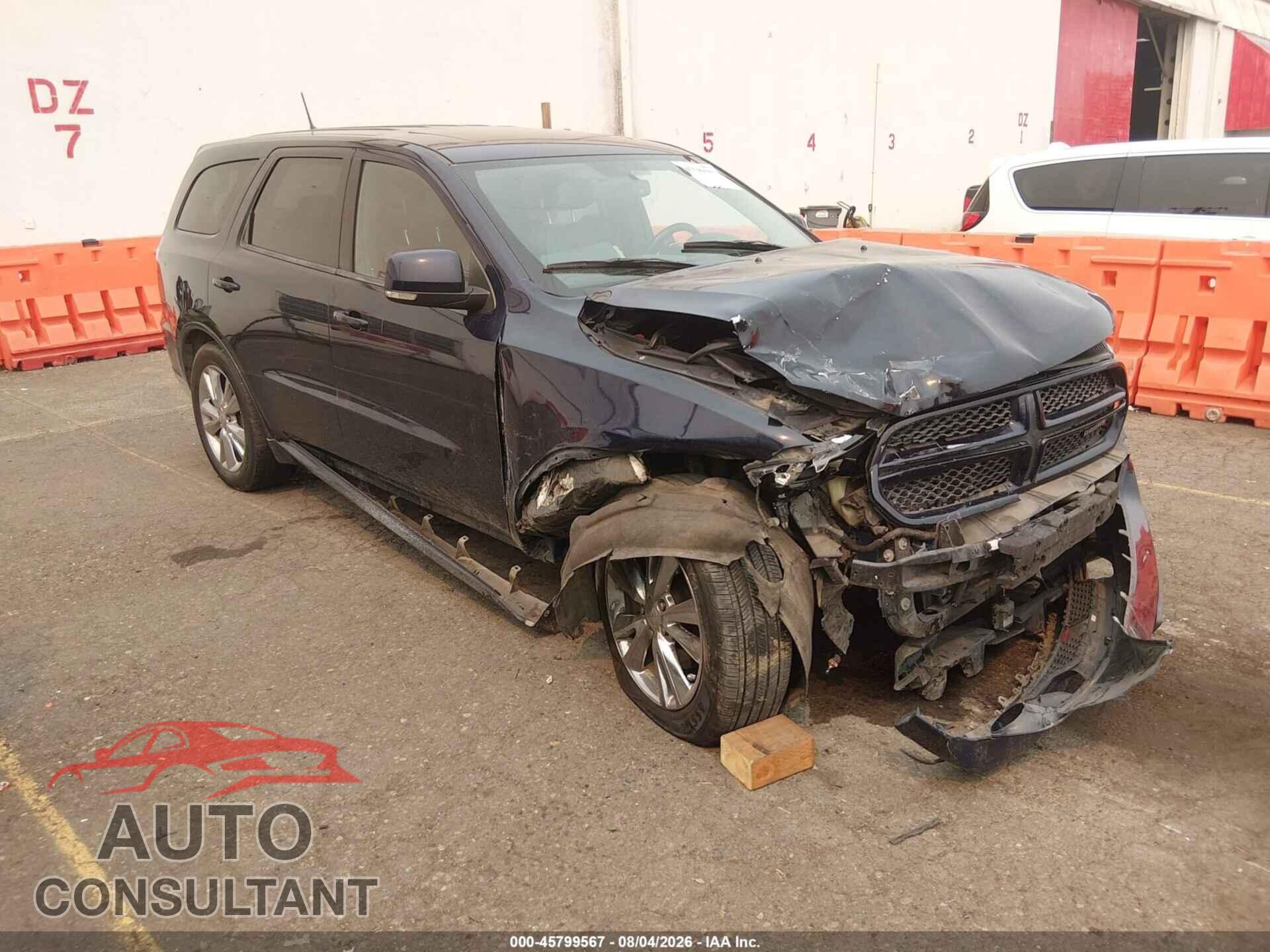DODGE DURANGO 2012 - 1C4SDHCT3CC321647