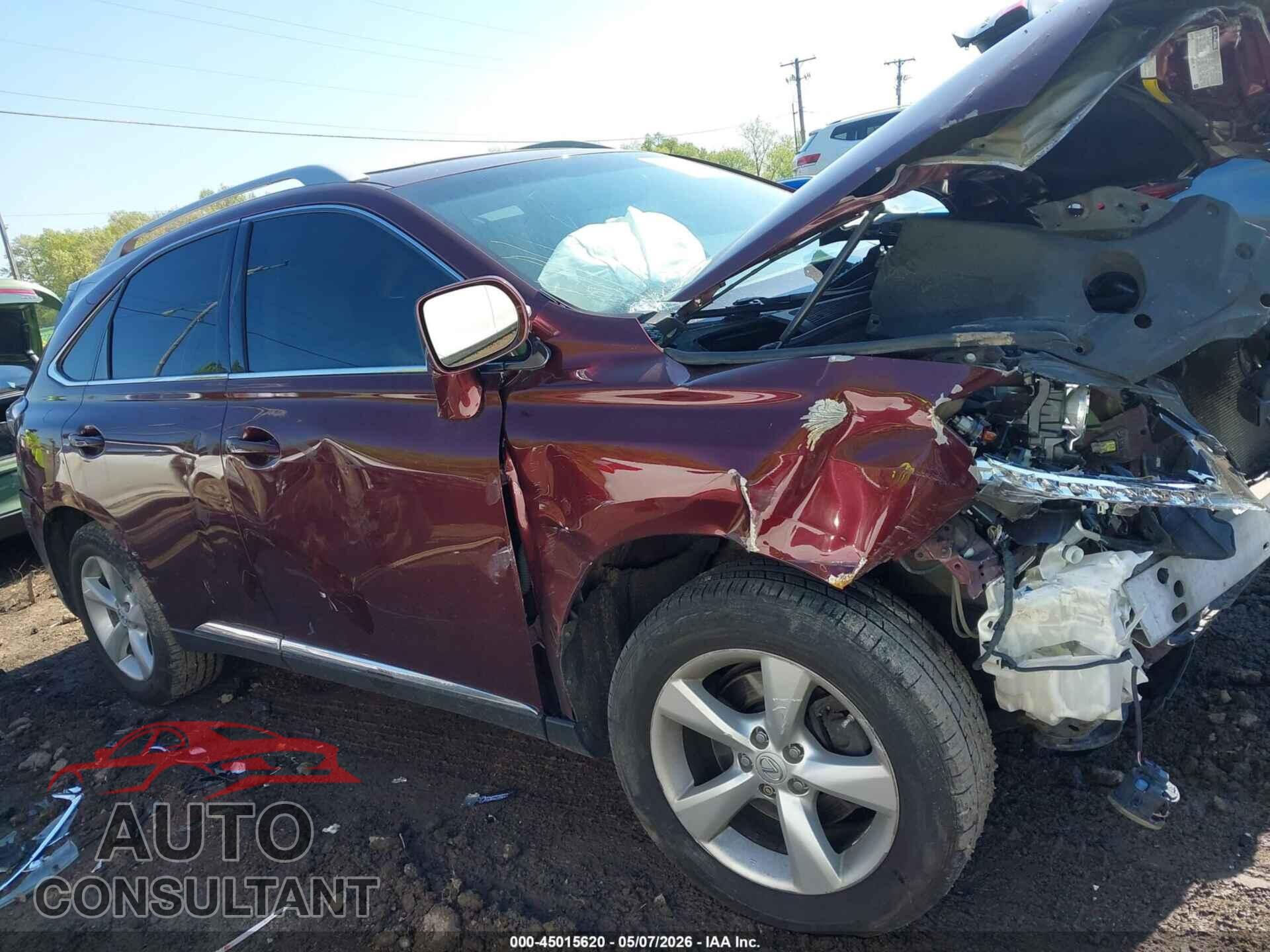 LEXUS RX 350 2013 - 2T2BK1BA3DC175624