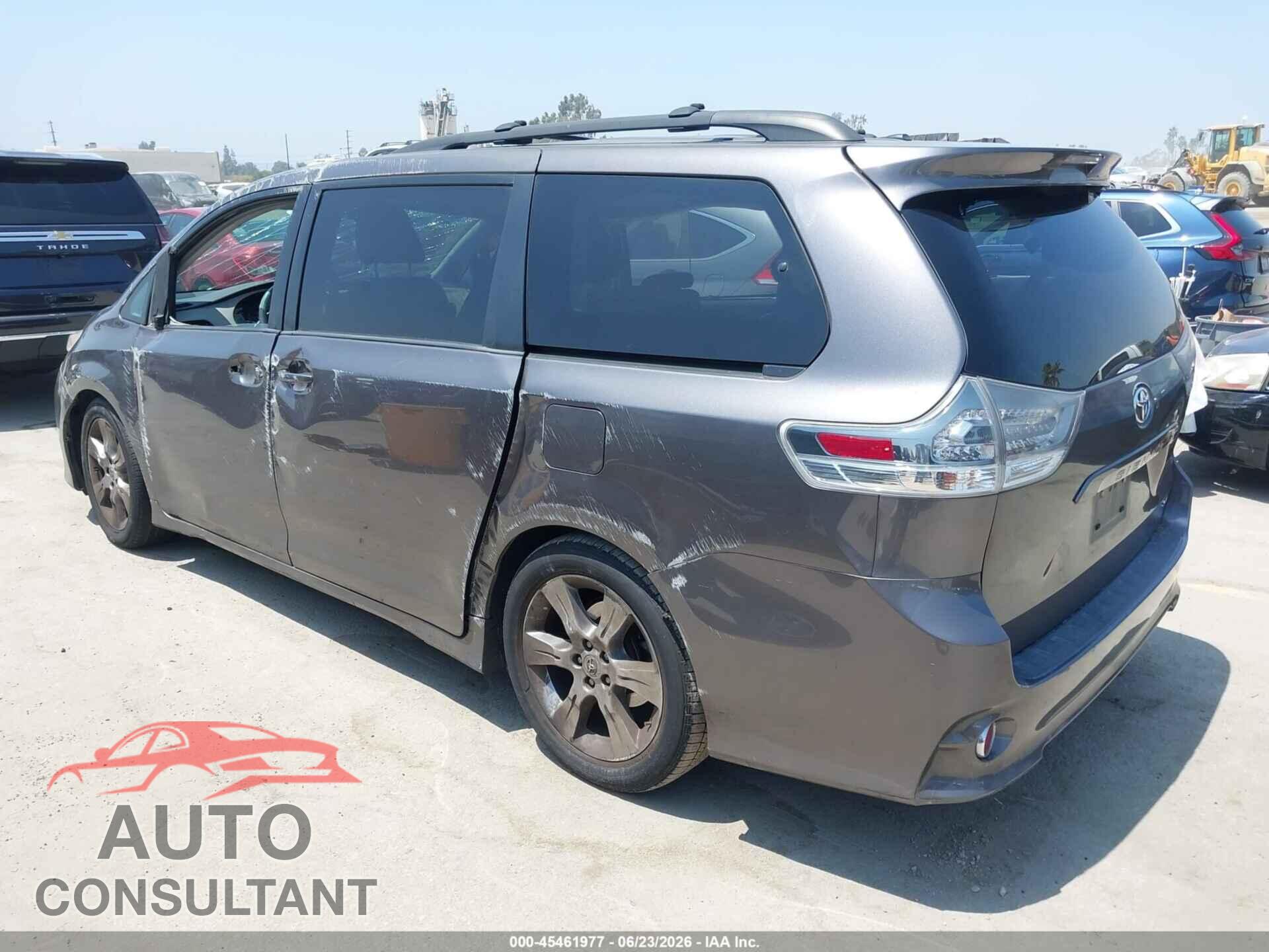 TOYOTA SIENNA 2012 - 5TDXK3DC2CS276888