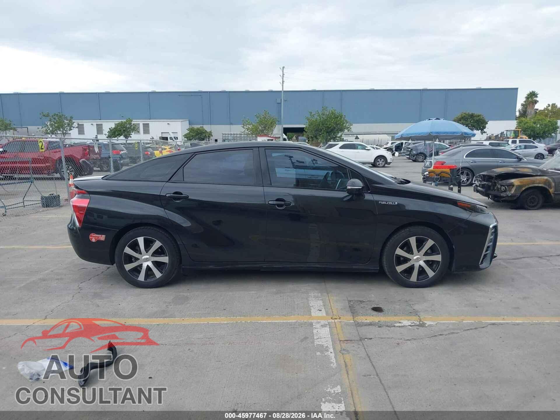 TOYOTA MIRAI 2017 - JTDBVRBD1HA001663
