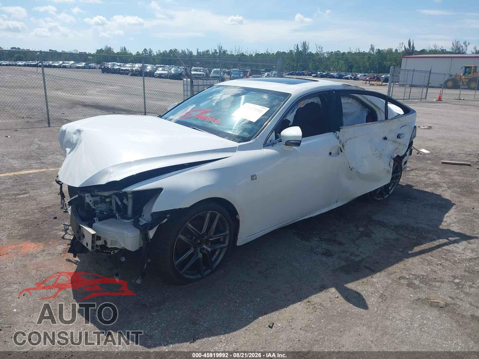 LEXUS IS 250 2015 - JTHBF1D20F5051114