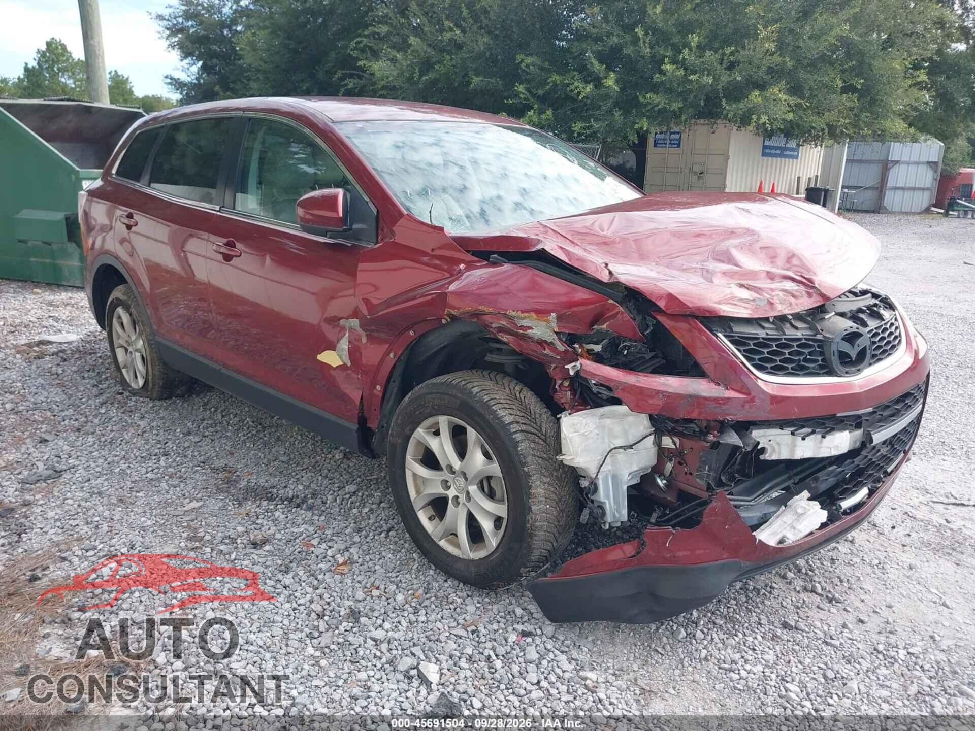 MAZDA CX-9 2012 - JM3TB2CA3C0342206