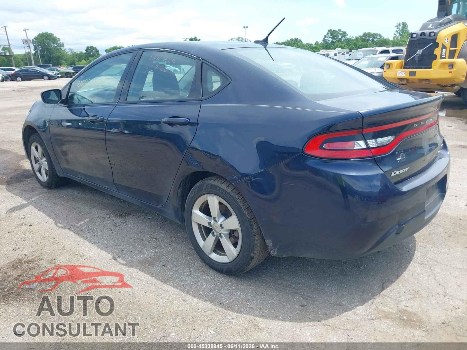 DODGE DART 2015 - 1C3CDFBB1FD128997