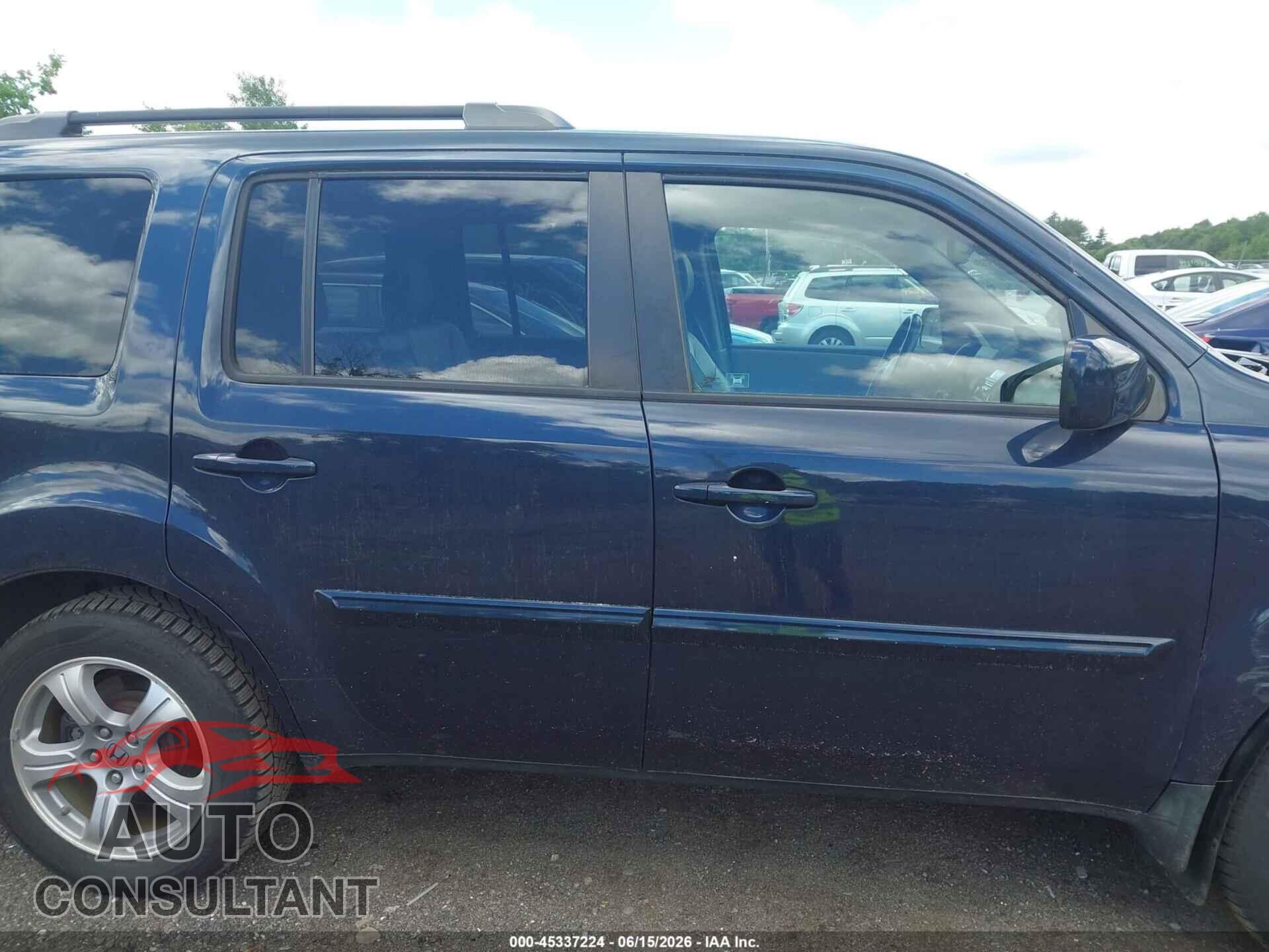HONDA PILOT 2012 - 5FNYF4H52CB079038