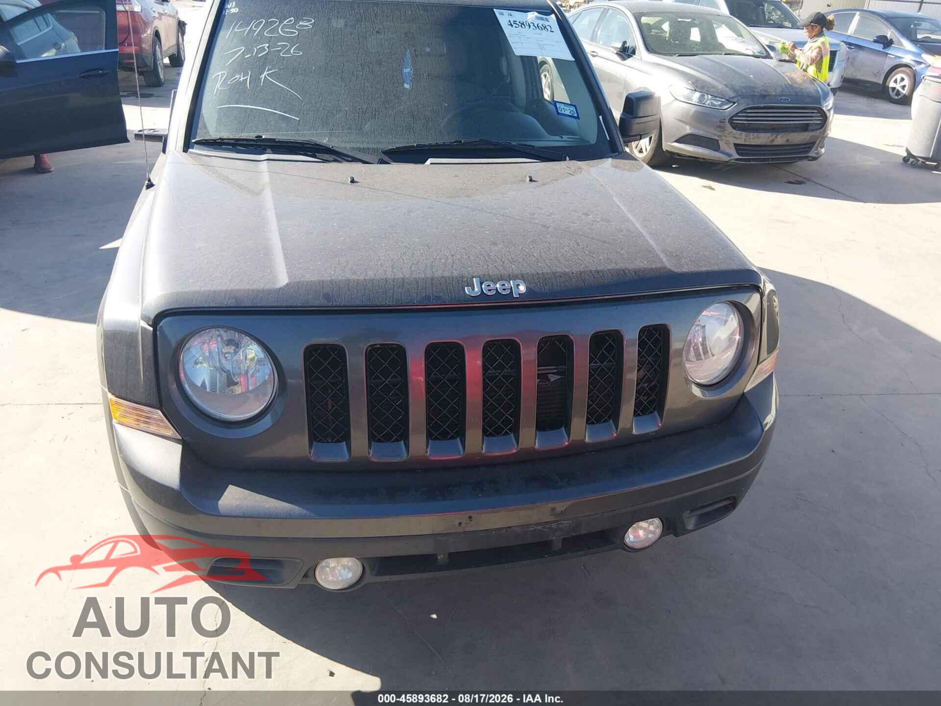 JEEP PATRIOT 2017 - 1C4NJPBA9HD149268