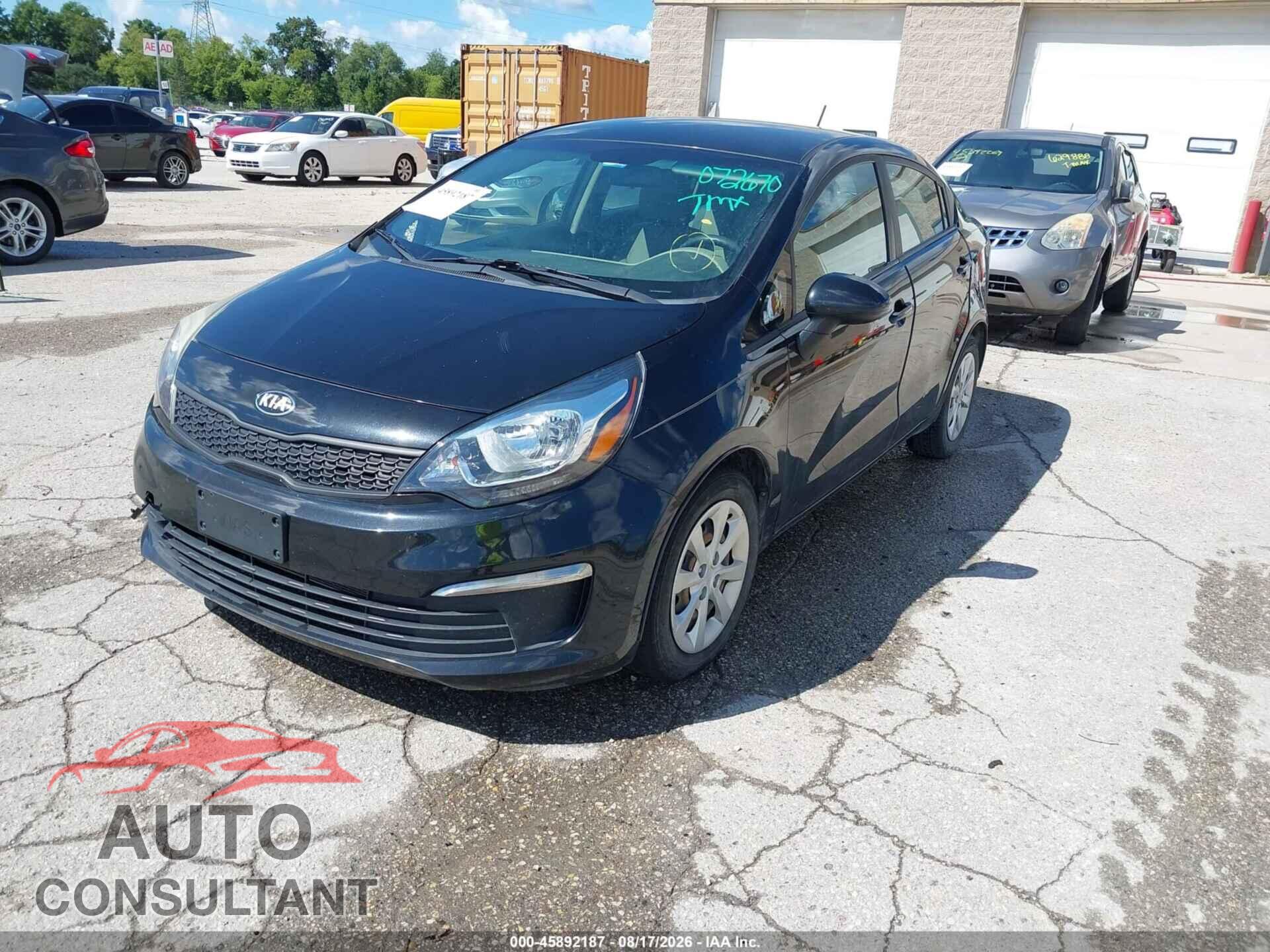 KIA RIO 2017 - KNADM4A32H6072670