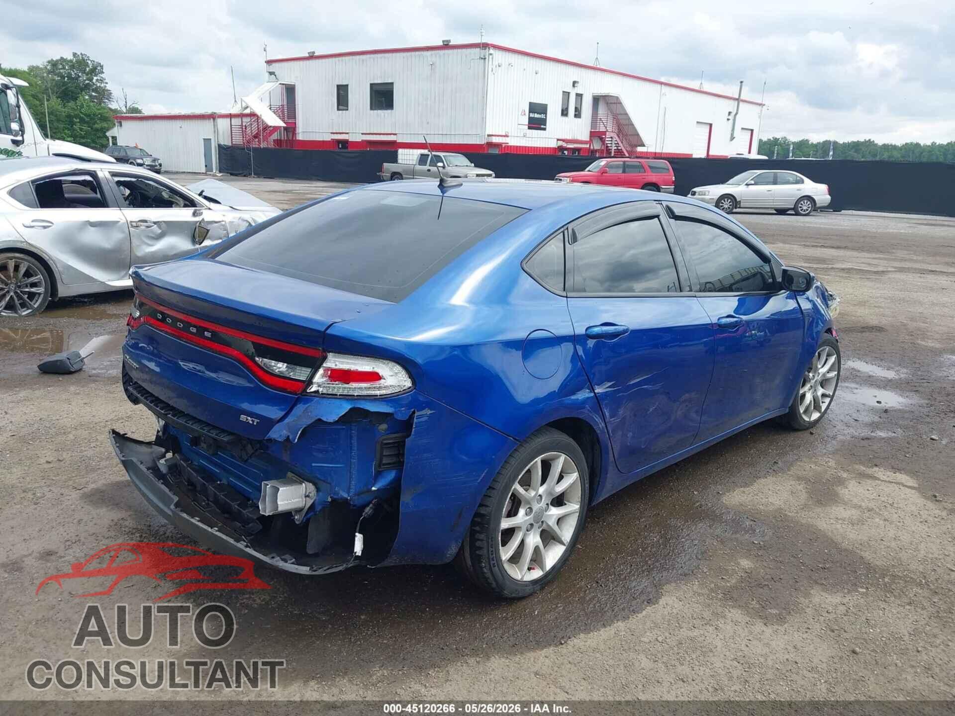 DODGE DART 2013 - 1C3CDFBA2DD257271
