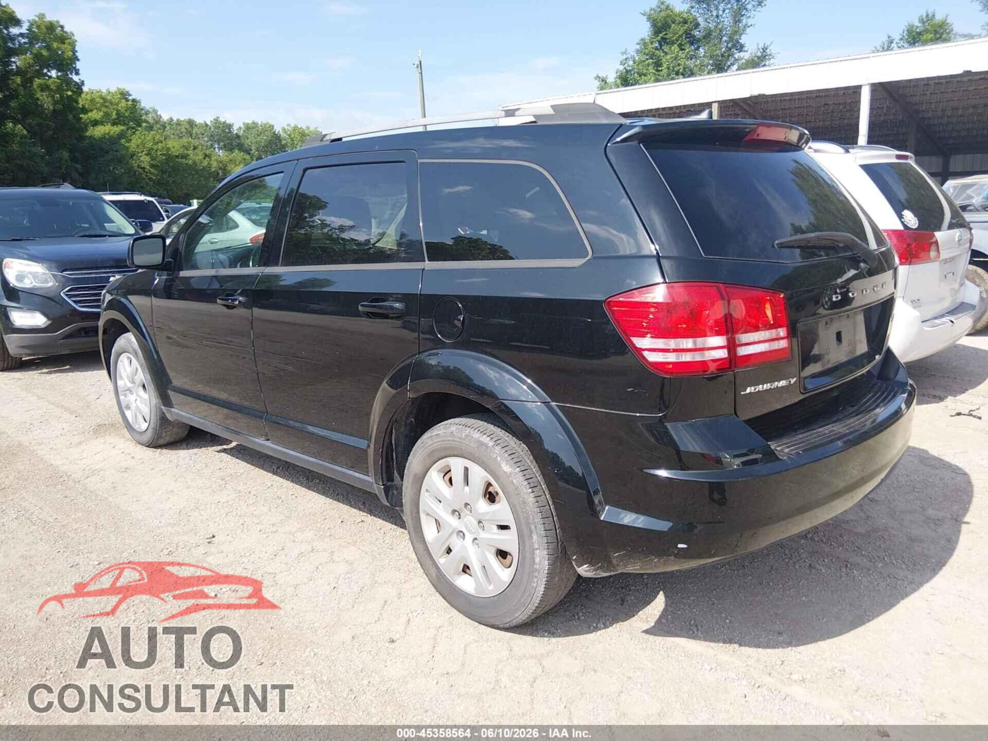 DODGE JOURNEY 2017 - 3C4PDCAB5HT695630