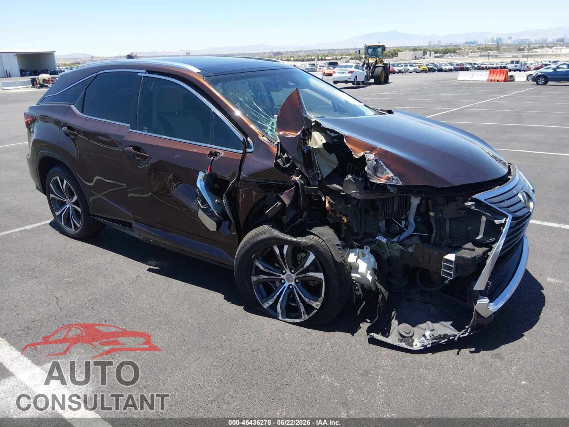LEXUS RX 350 2017 - 2T2BZMCA2HC085611