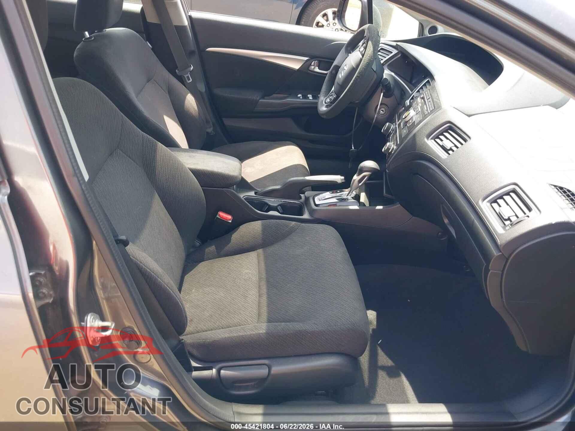 HONDA CIVIC 2013 - 2HGFB2F89DH502571