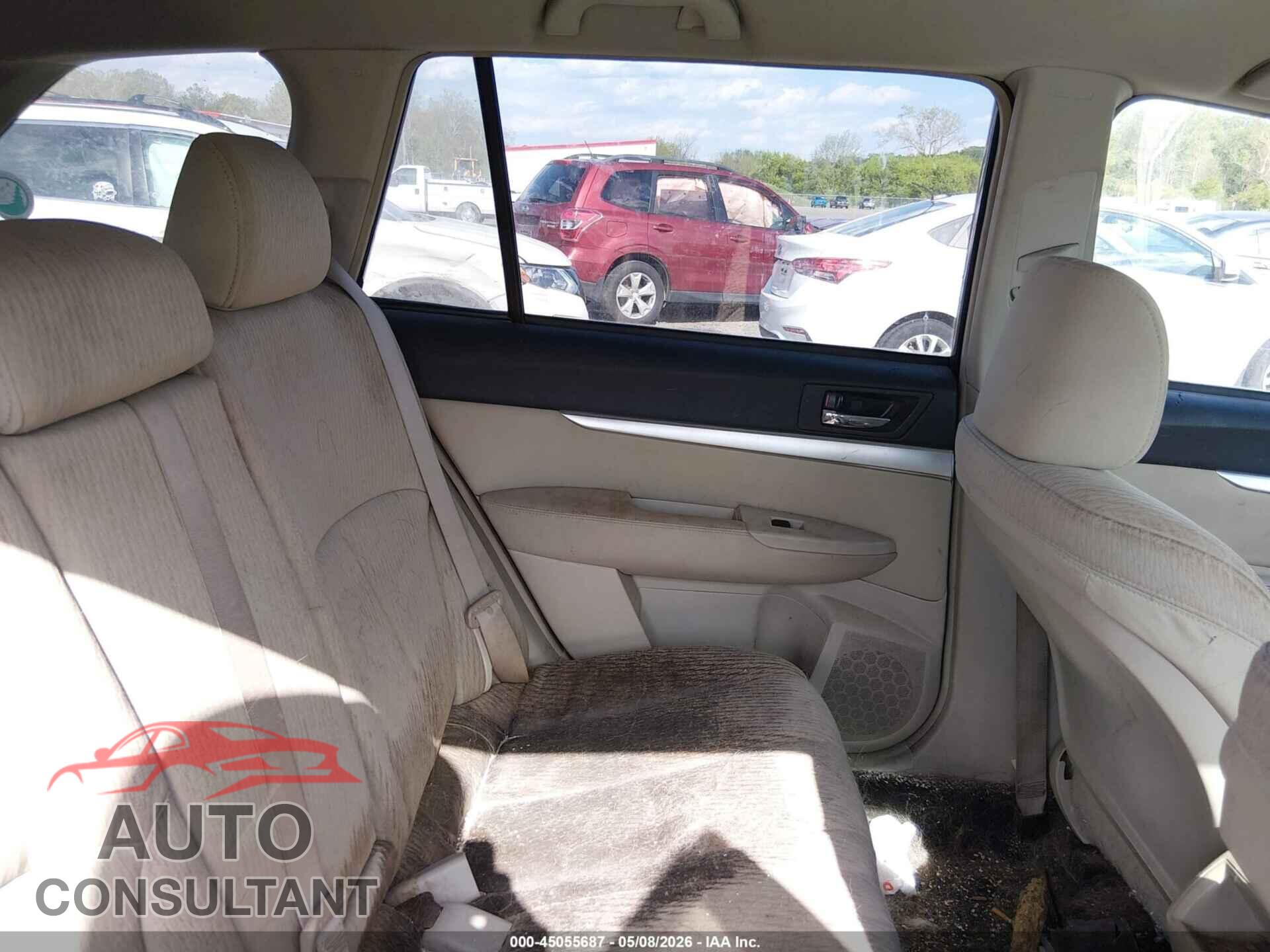 SUBARU OUTBACK 2011 - 4S4BRBCC9B3344732