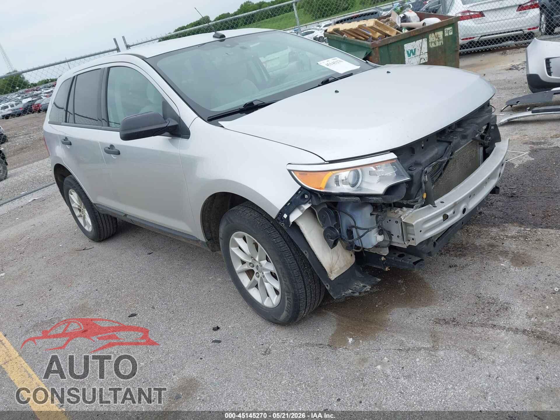 FORD EDGE 2013 - 2FMDK3GC6DBC54373