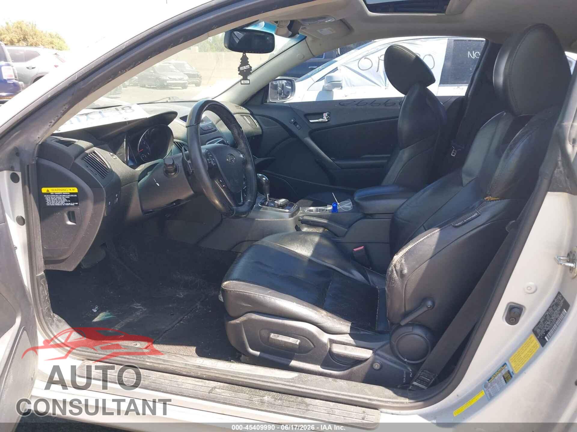 HYUNDAI GENESIS 2011 - KMHHU6KH0BU046576