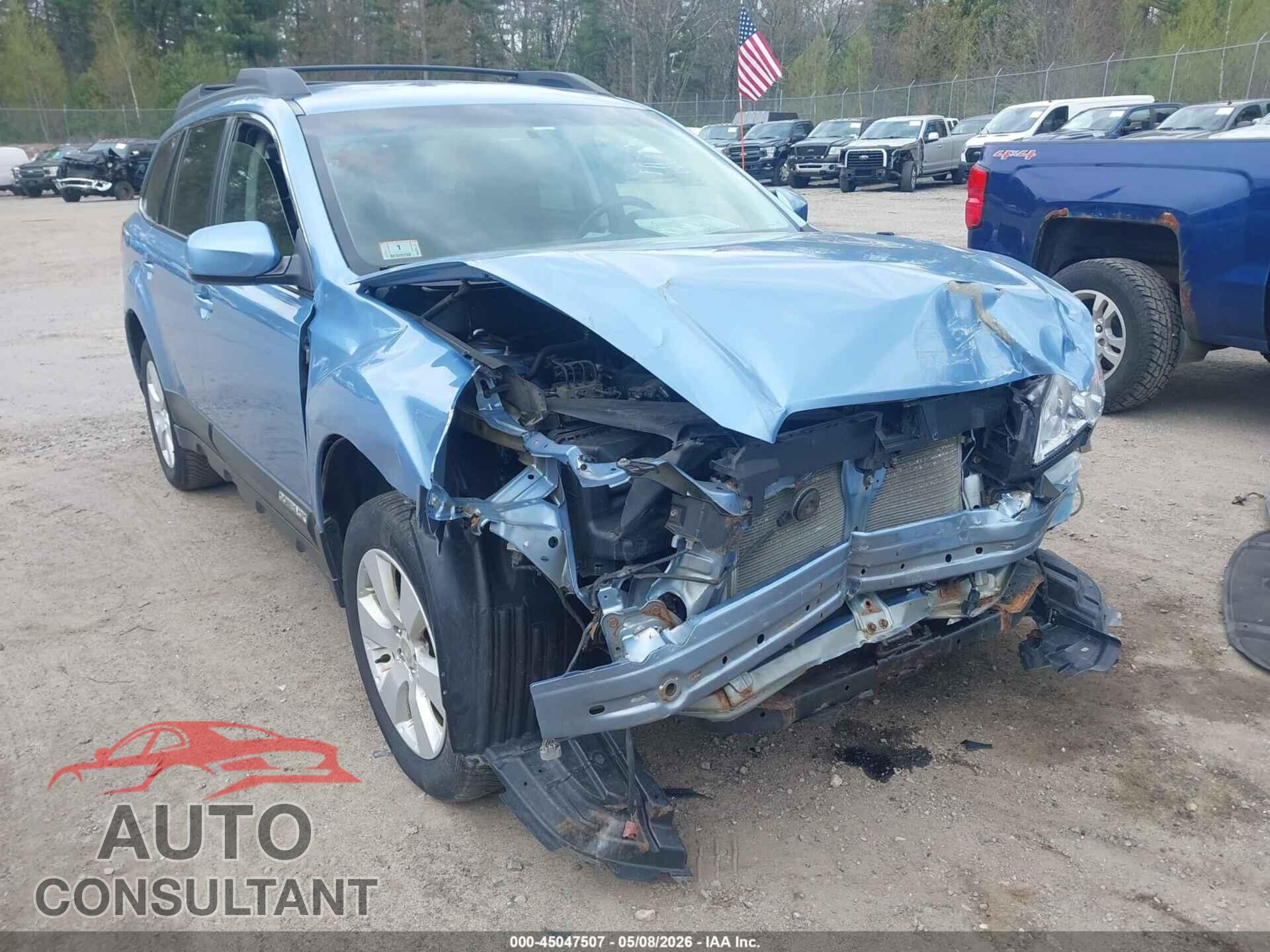 SUBARU OUTBACK 2012 - 4S4BRBCC7C3295094