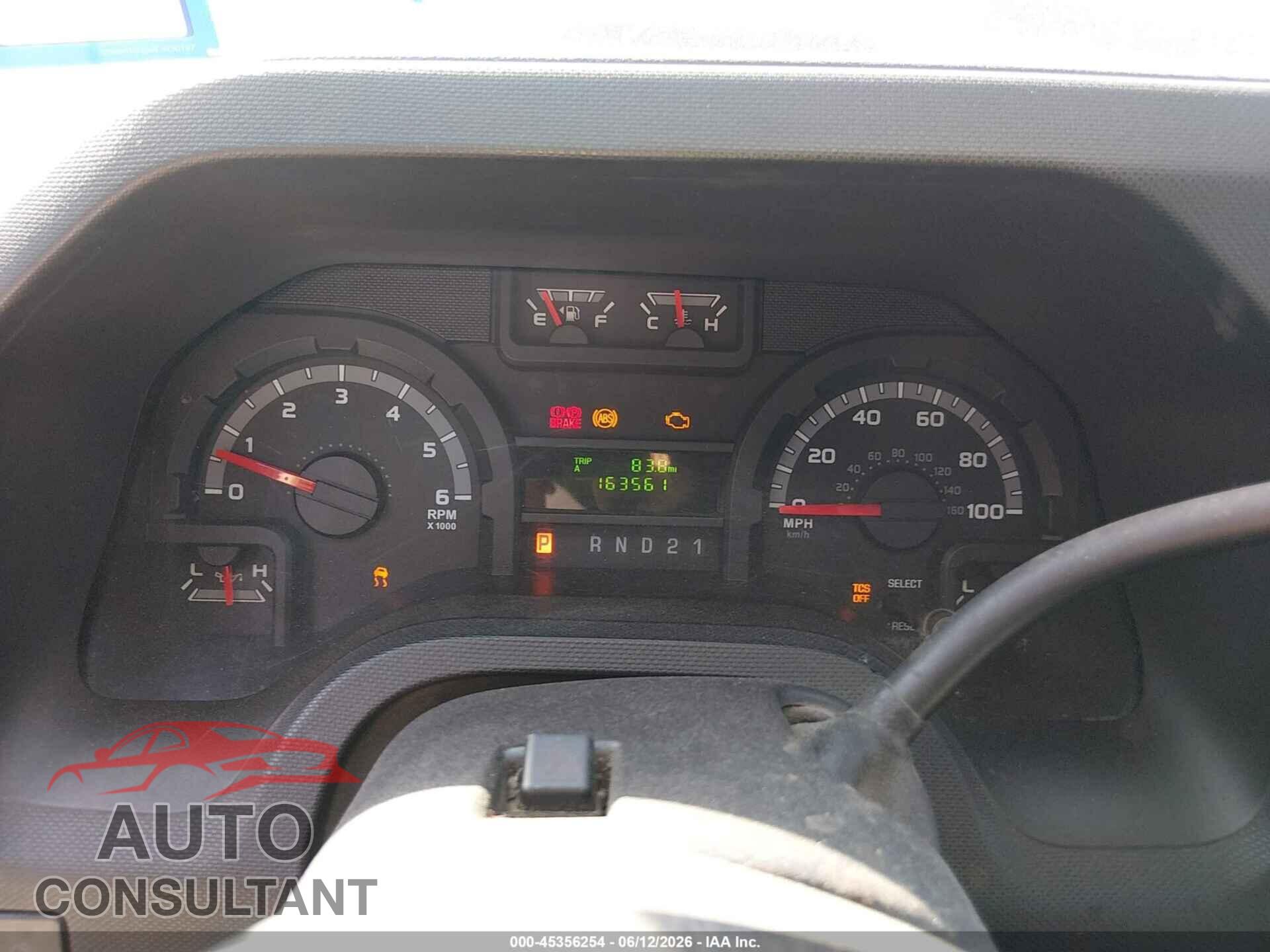 FORD E-250 2012 - 1FTNE2EL0CDB26085