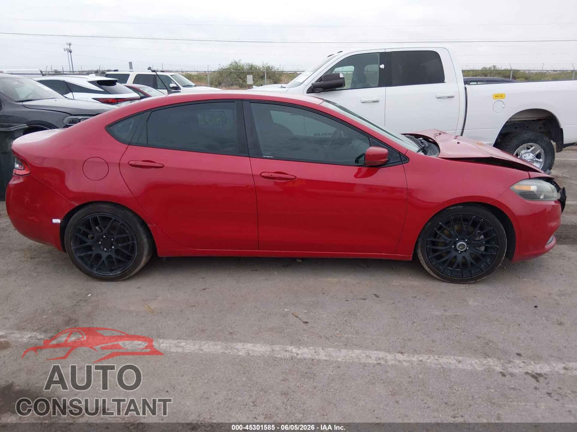 DODGE DART 2013 - 1C3CDFCB4DD326131