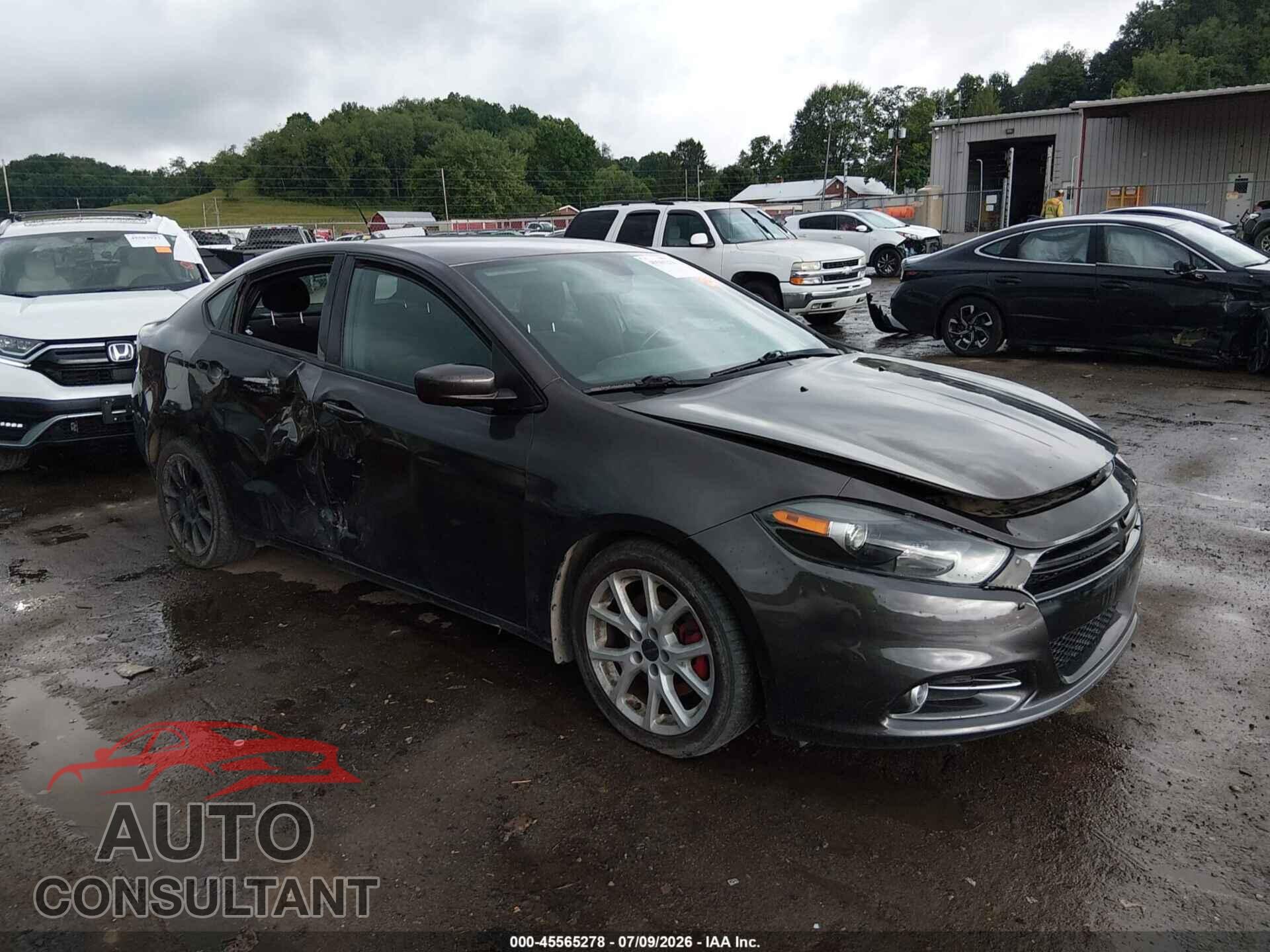 DODGE DART 2015 - 1C3CDFBB0FD120373