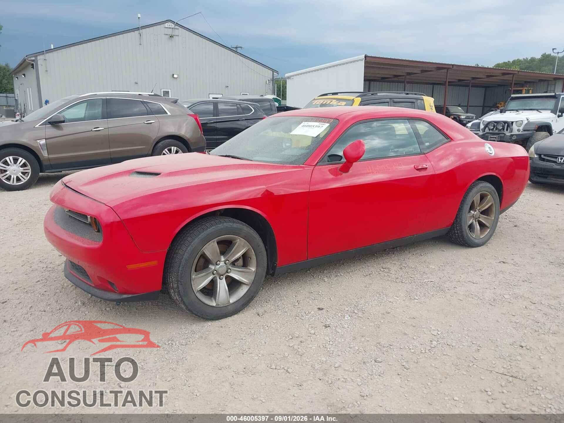 DODGE CHALLENGER 2016 - 2C3CDZAG0GH184402