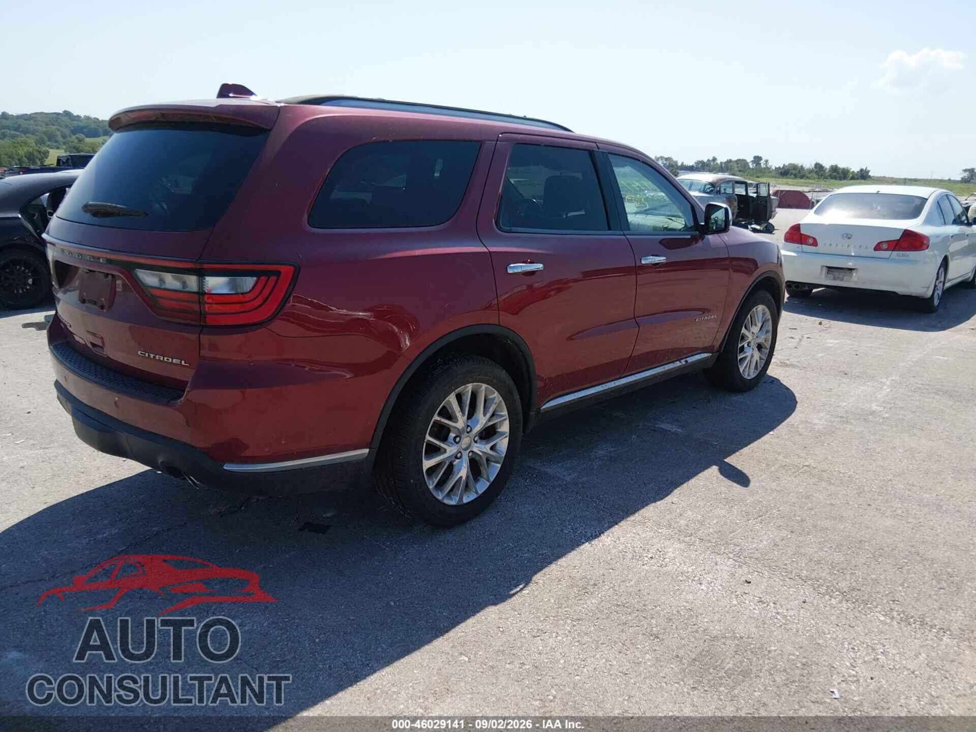 DODGE DURANGO 2015 - 1C4RDJEG6FC156221