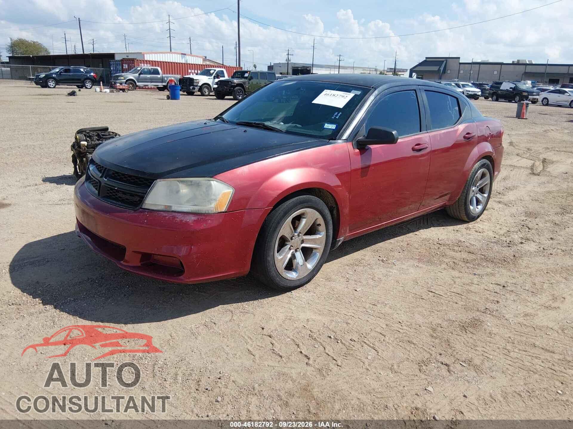 DODGE AVENGER 2014 - 1C3CDZAB1EN182537