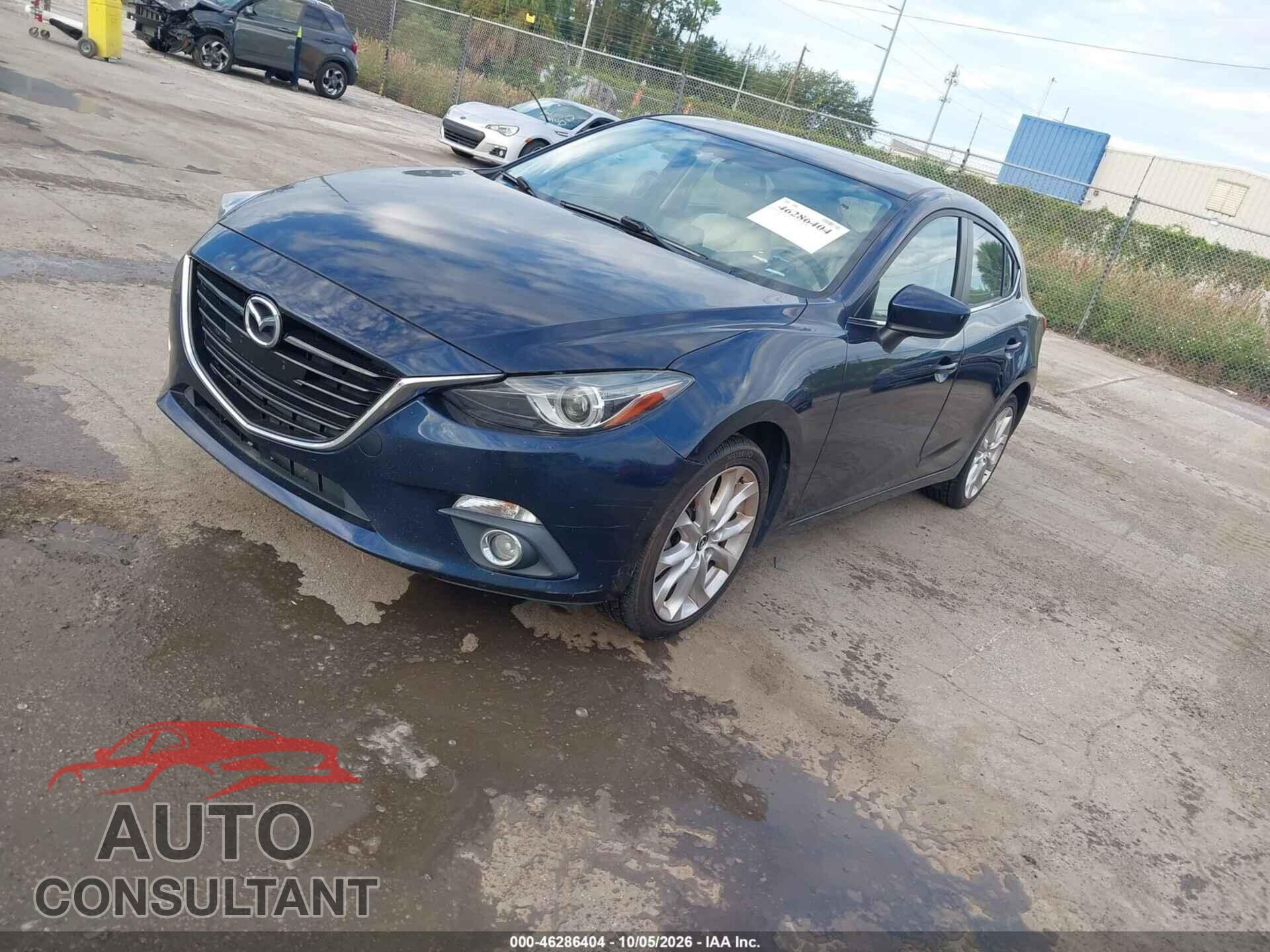 MAZDA MAZDA3 2015 - JM1BM1M30F1259419