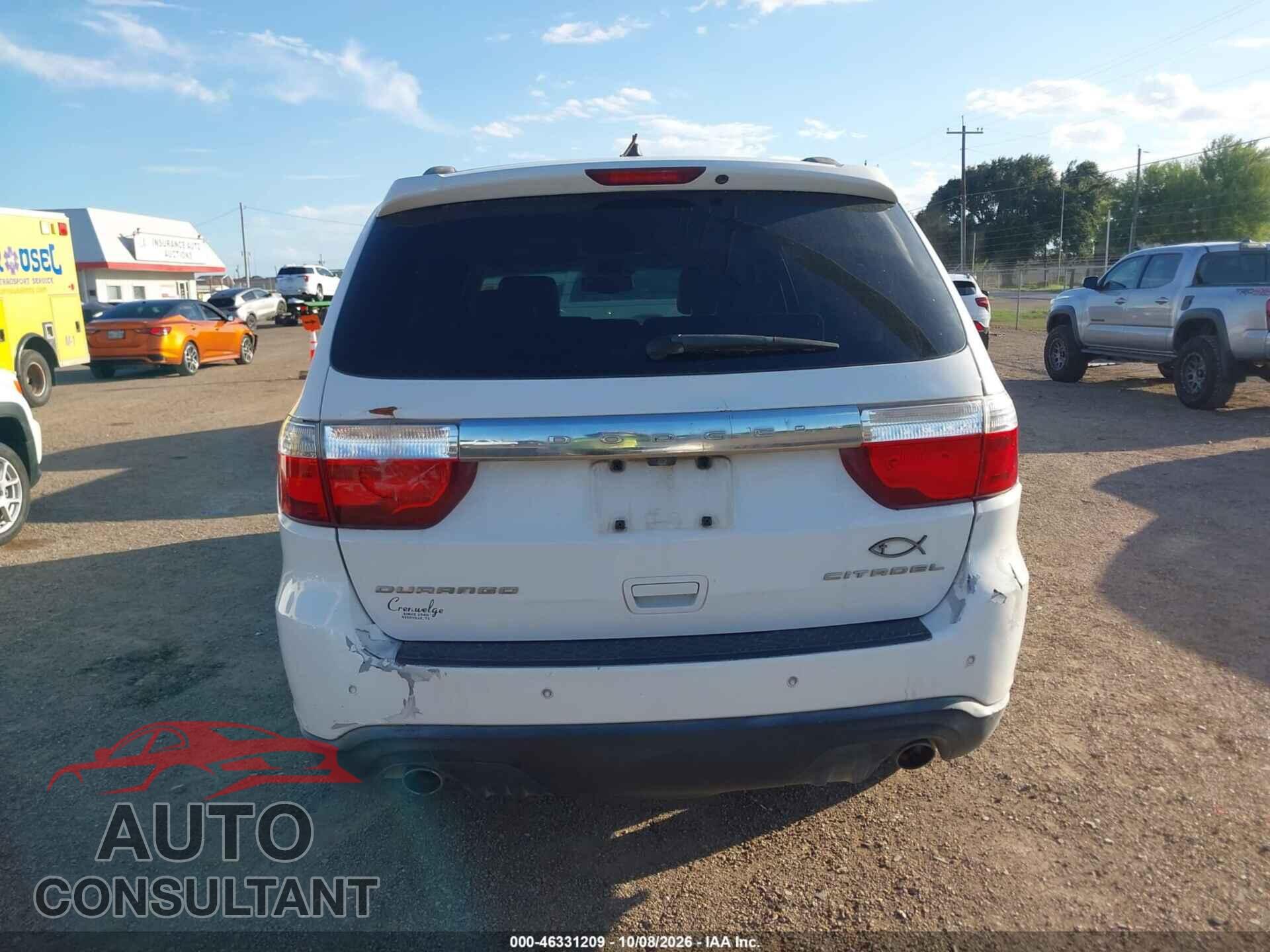 DODGE DURANGO 2013 - 1C4SDHET2DC556880
