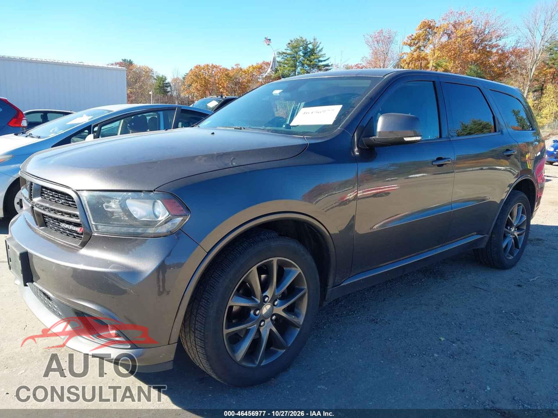 DODGE DURANGO 2017 - 1C4RDJDG9HC639089