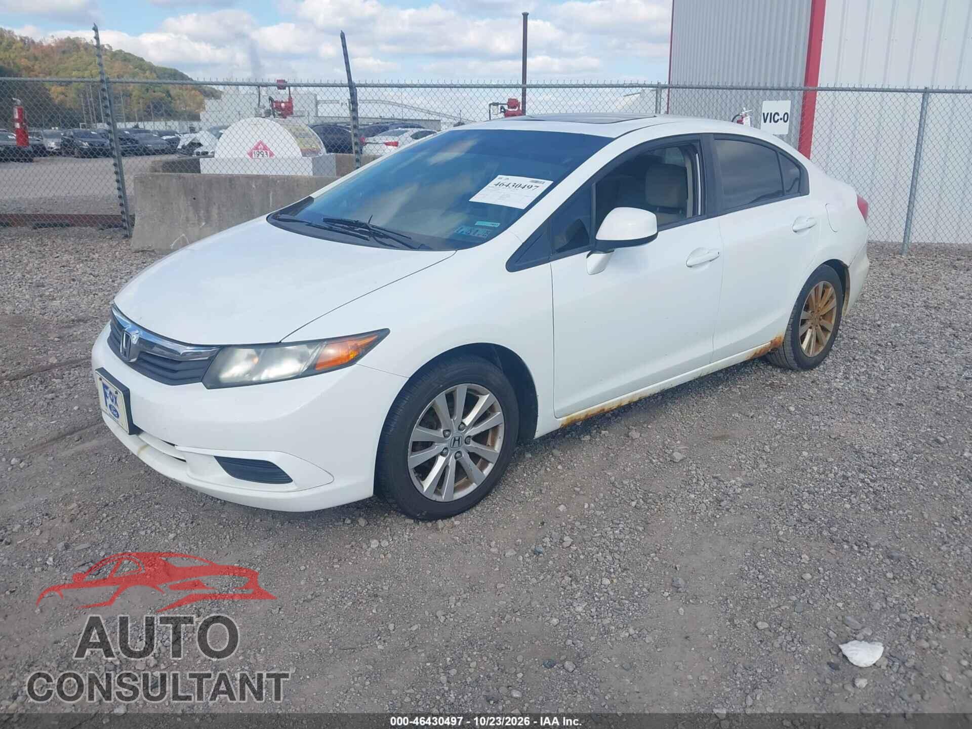HONDA CIVIC 2012 - 2HGFB2F83CH548718