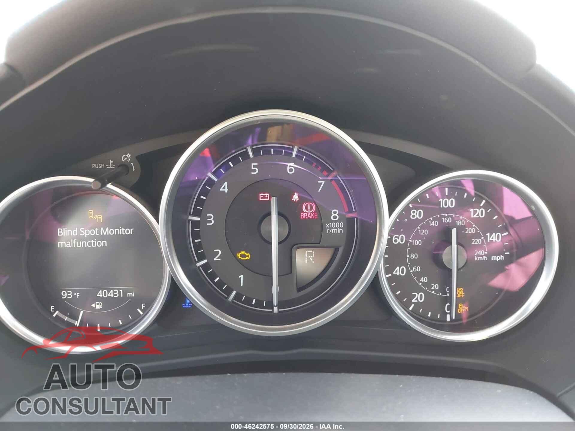 MAZDA MX-5 MIATA RF 2017 - JM1NDAM73H0102119