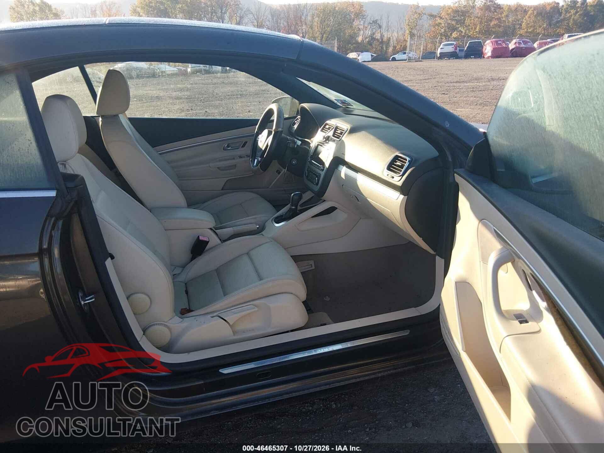VOLKSWAGEN EOS 2012 - WVWBW7AH7CV005286