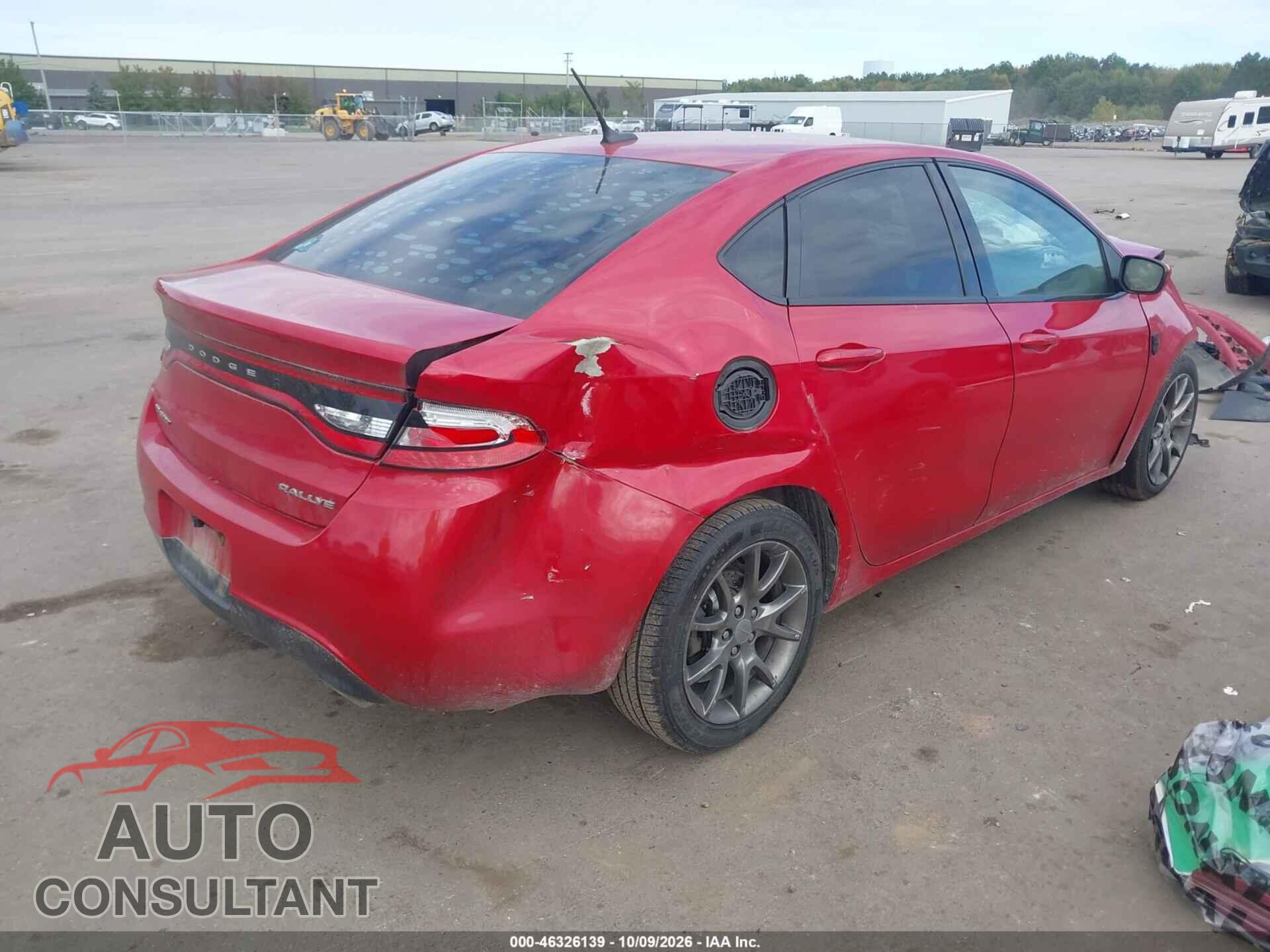 DODGE DART 2013 - 1C3CDFBA4DD332066