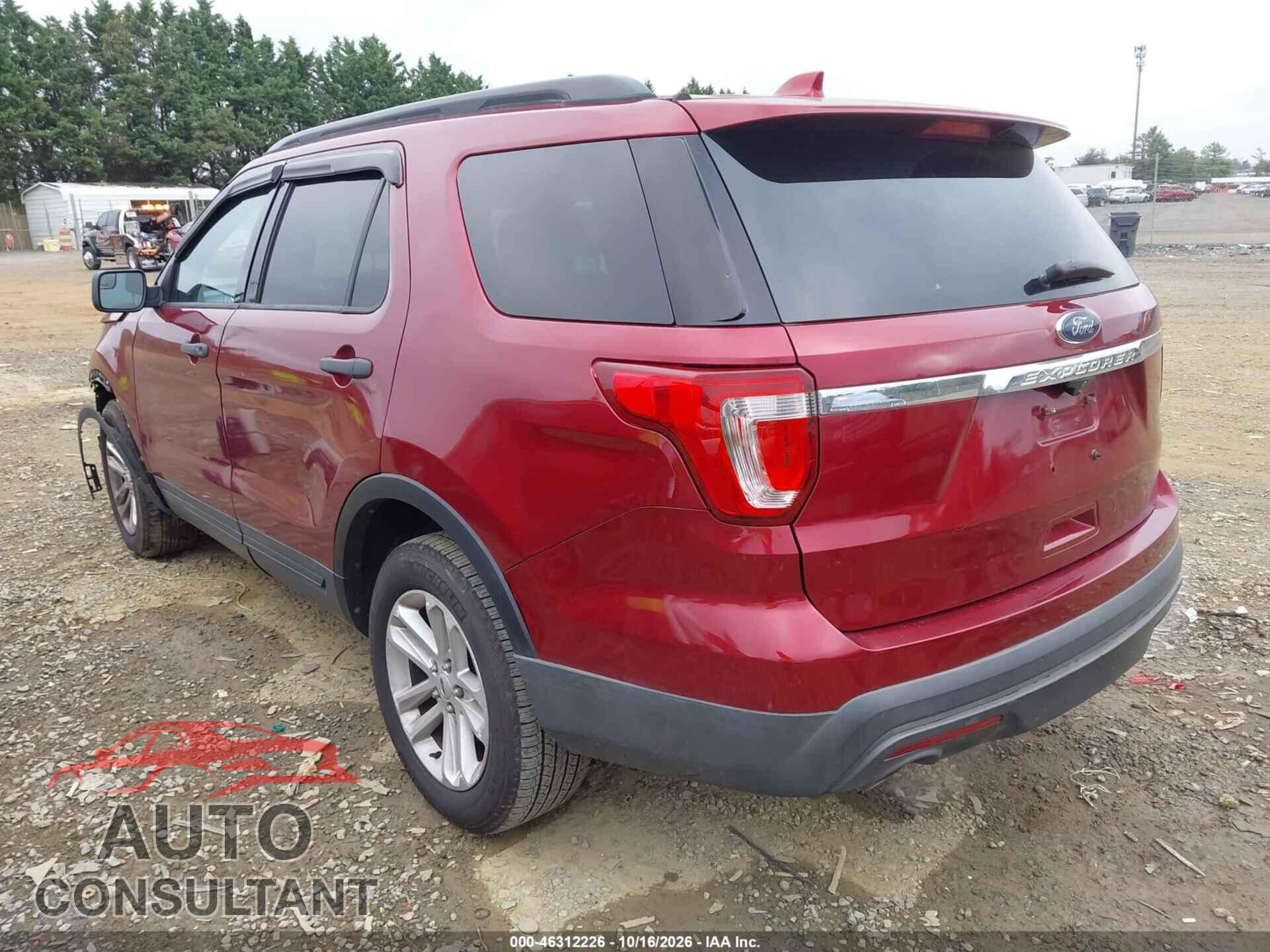 FORD EXPLORER 2017 - 1FM5K7B85HGA59264
