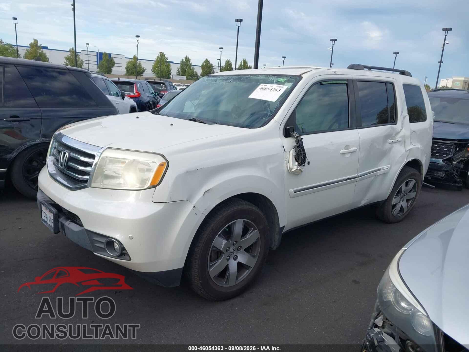 HONDA PILOT 2014 - 5FNYF3H92EB011712