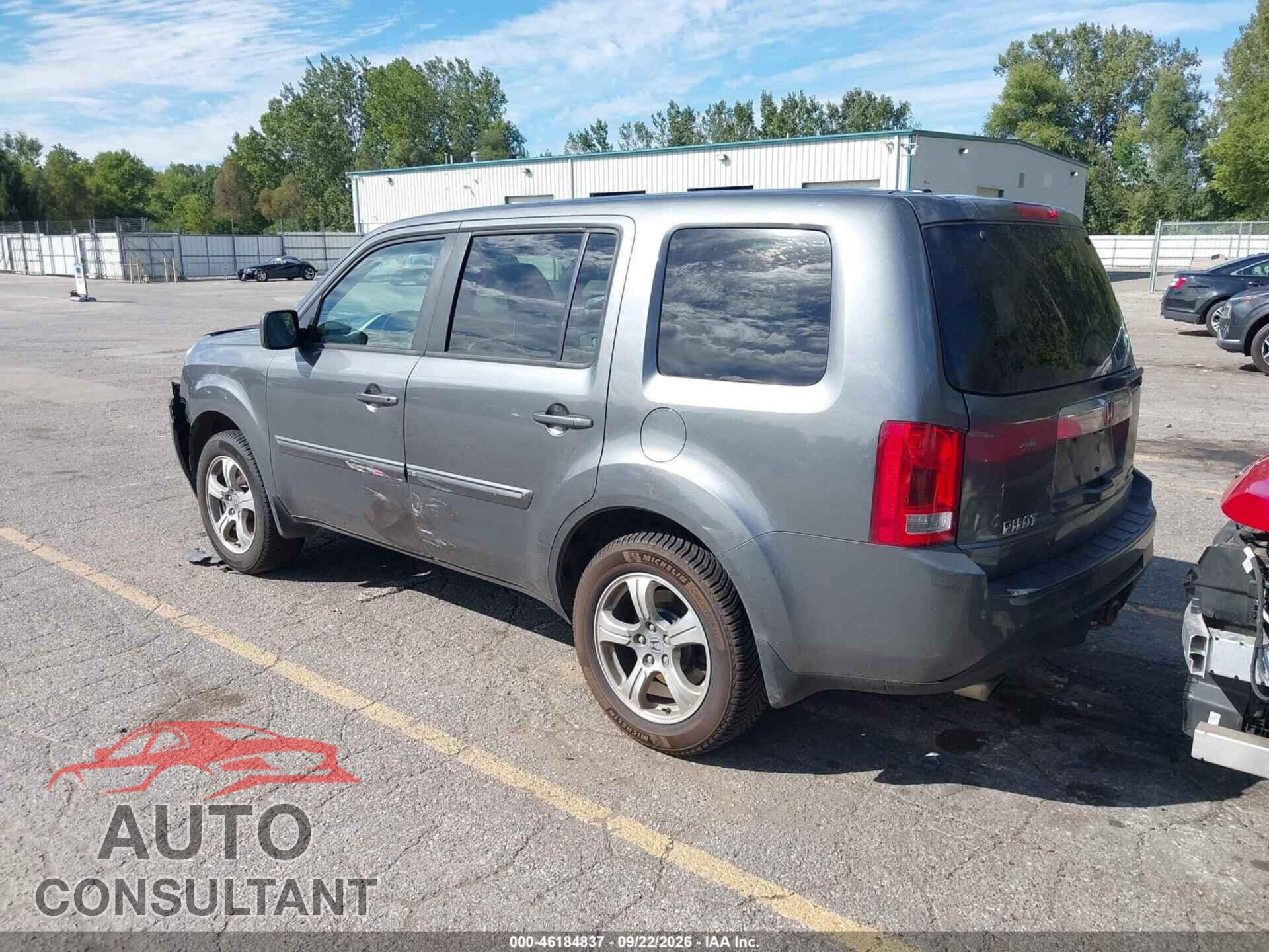 HONDA PILOT 2013 - 5FNYF4H55DB001290