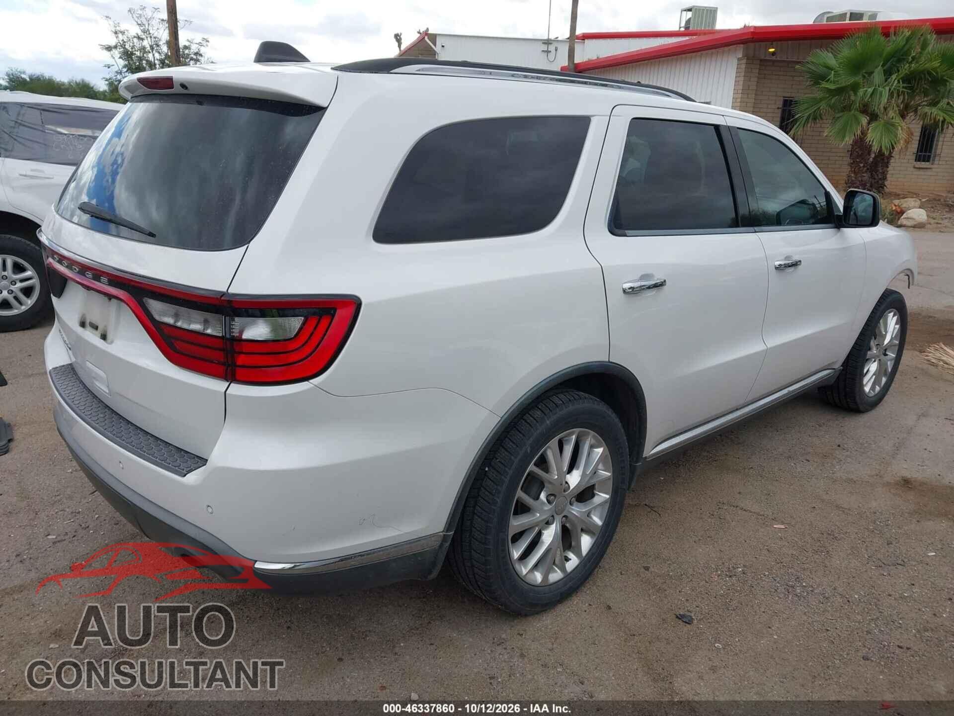 DODGE DURANGO 2017 - 1C4RDHAG0HC615082