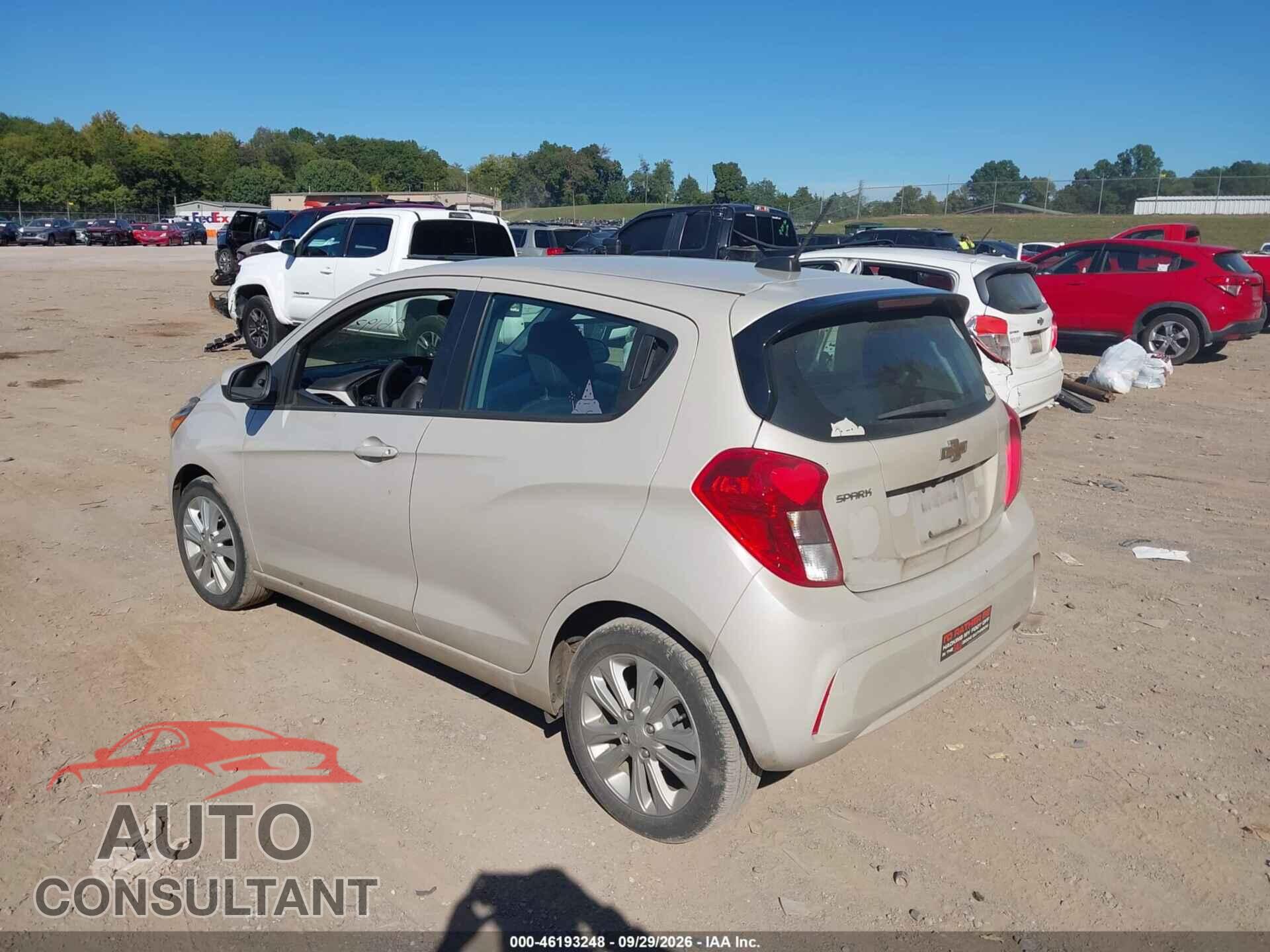 CHEVROLET CHISPA 2017 - KL8CD6SA1HC819046