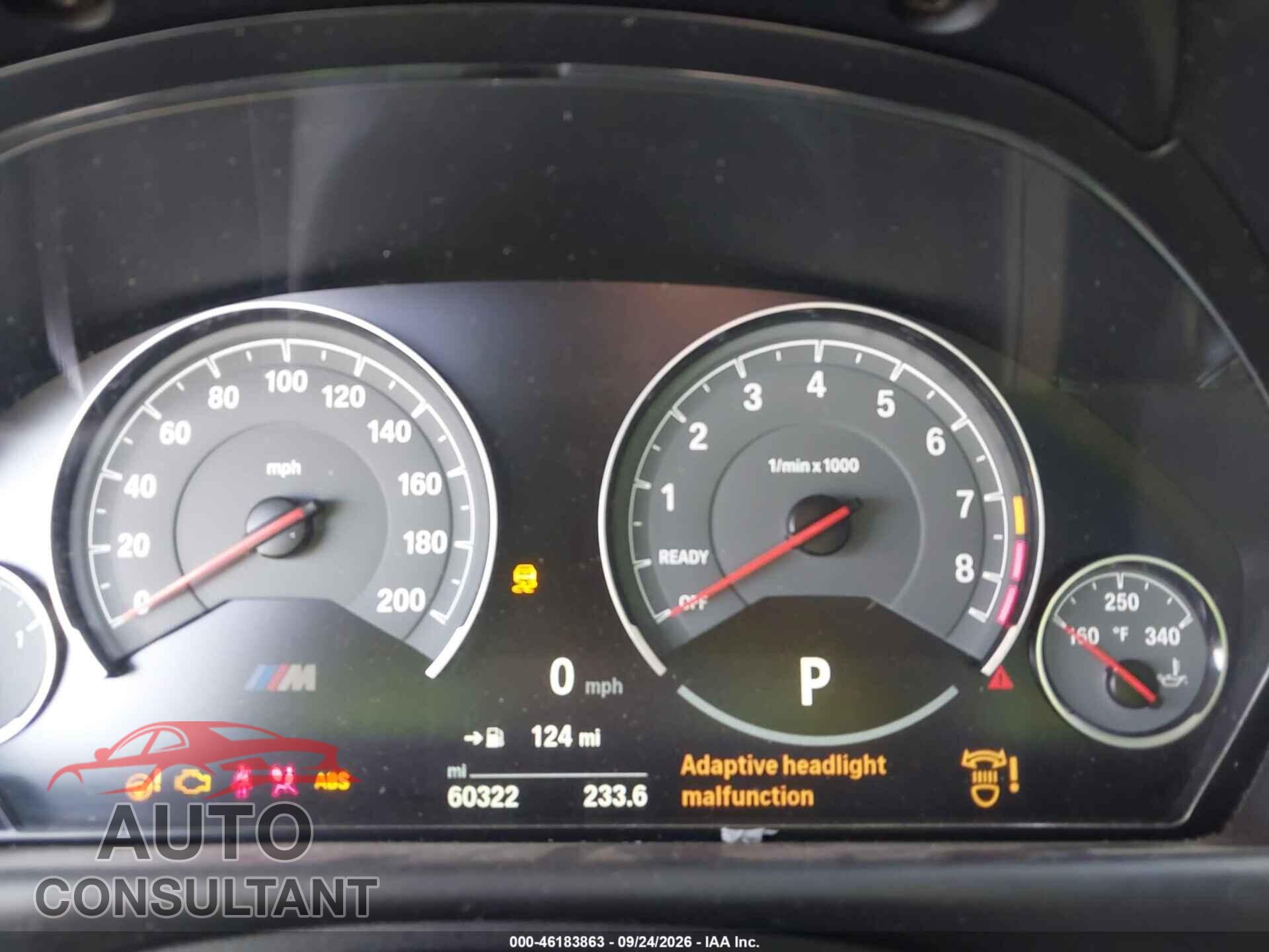BMW M3 2017 - WBS8M9C56H5G84453