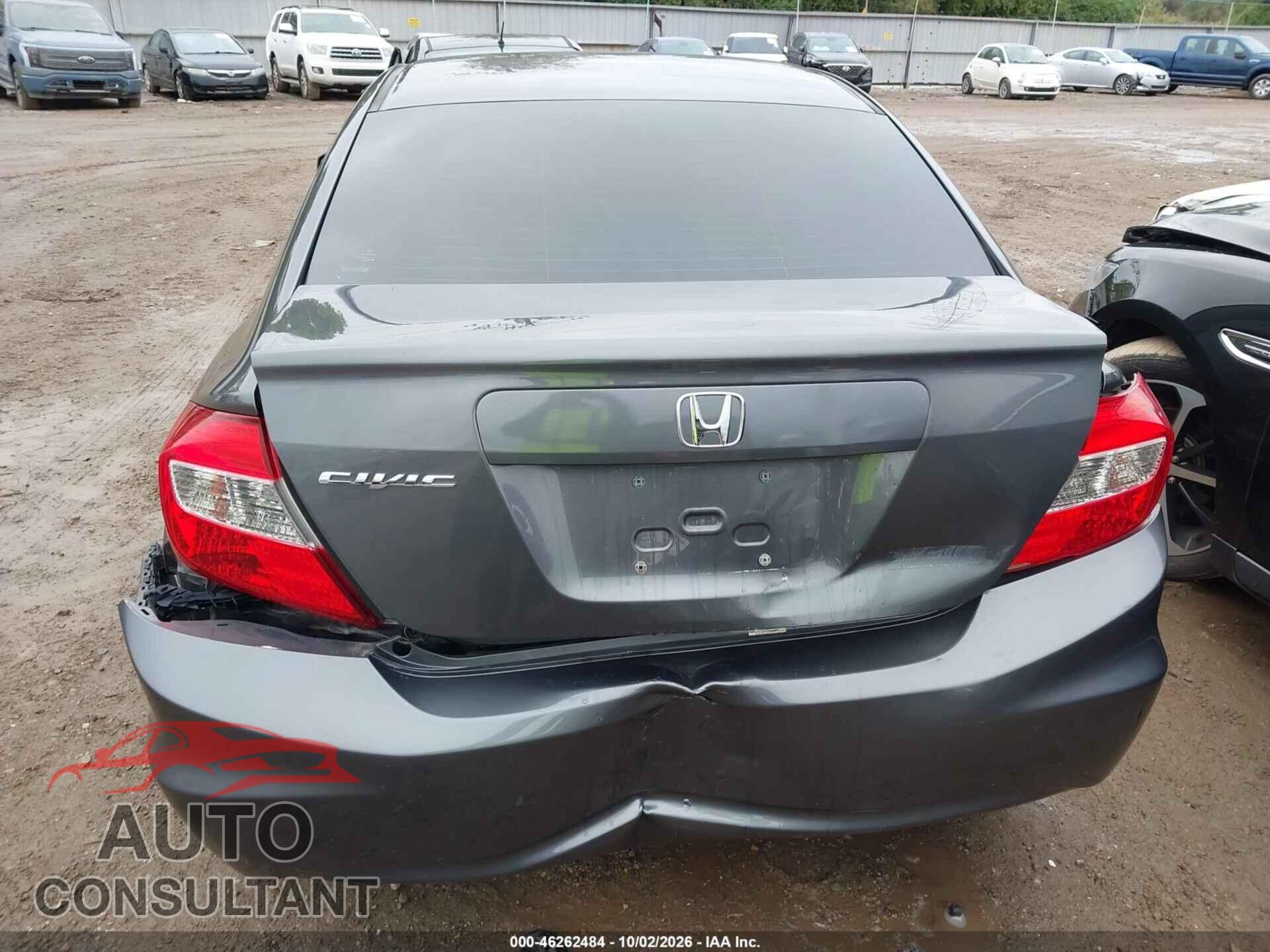 HONDA CIVIC 2012 - 19XFB2F83CE021904