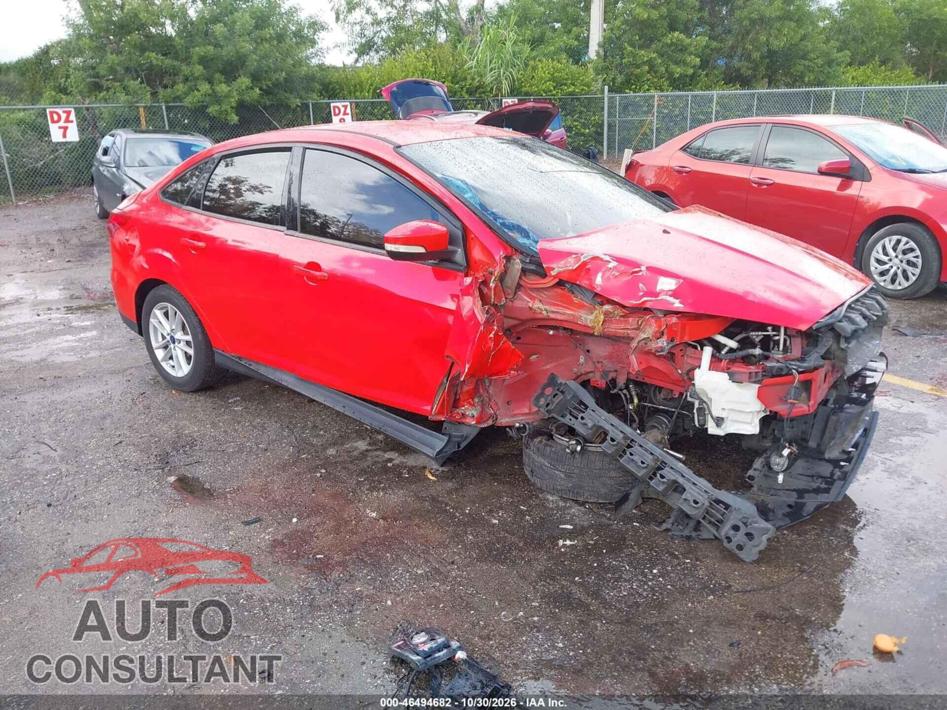 FORD FOCUS 2016 - 1FADP3F29GL371809