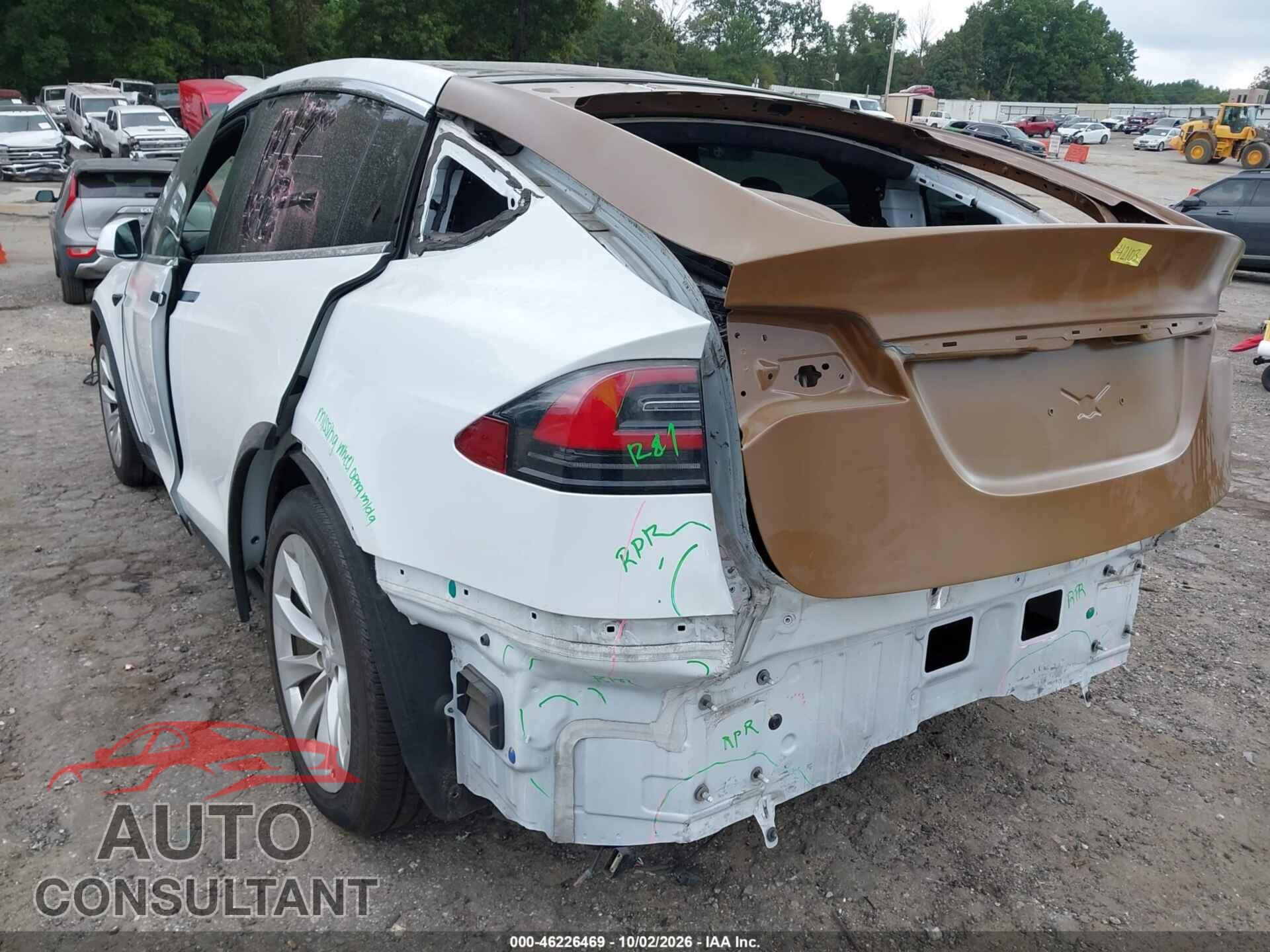 TESLA MODEL X 2021 - 5YJXCDE27MF324741