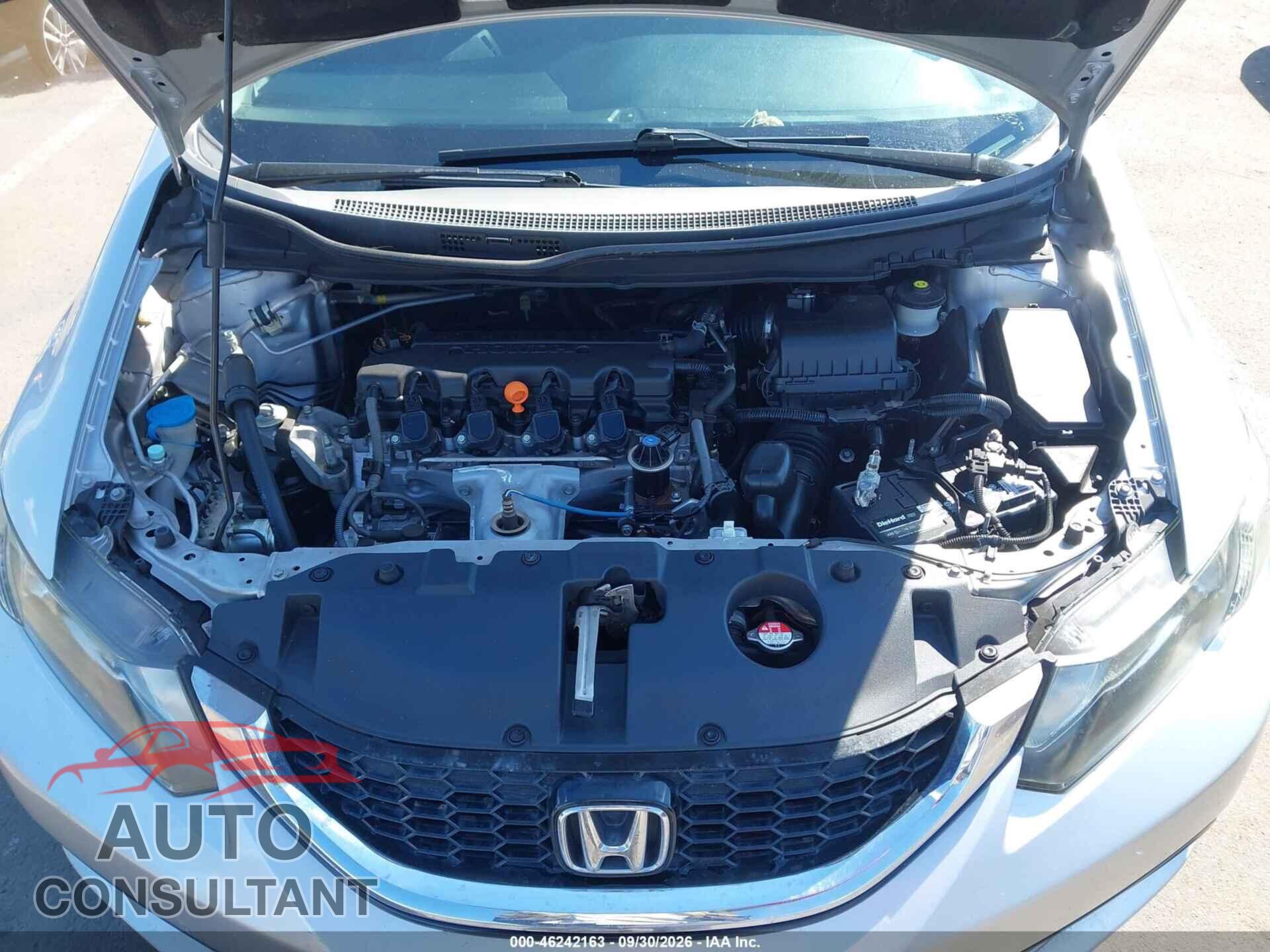 HONDA CIVIC 2014 - 19XFB2F89EE022980