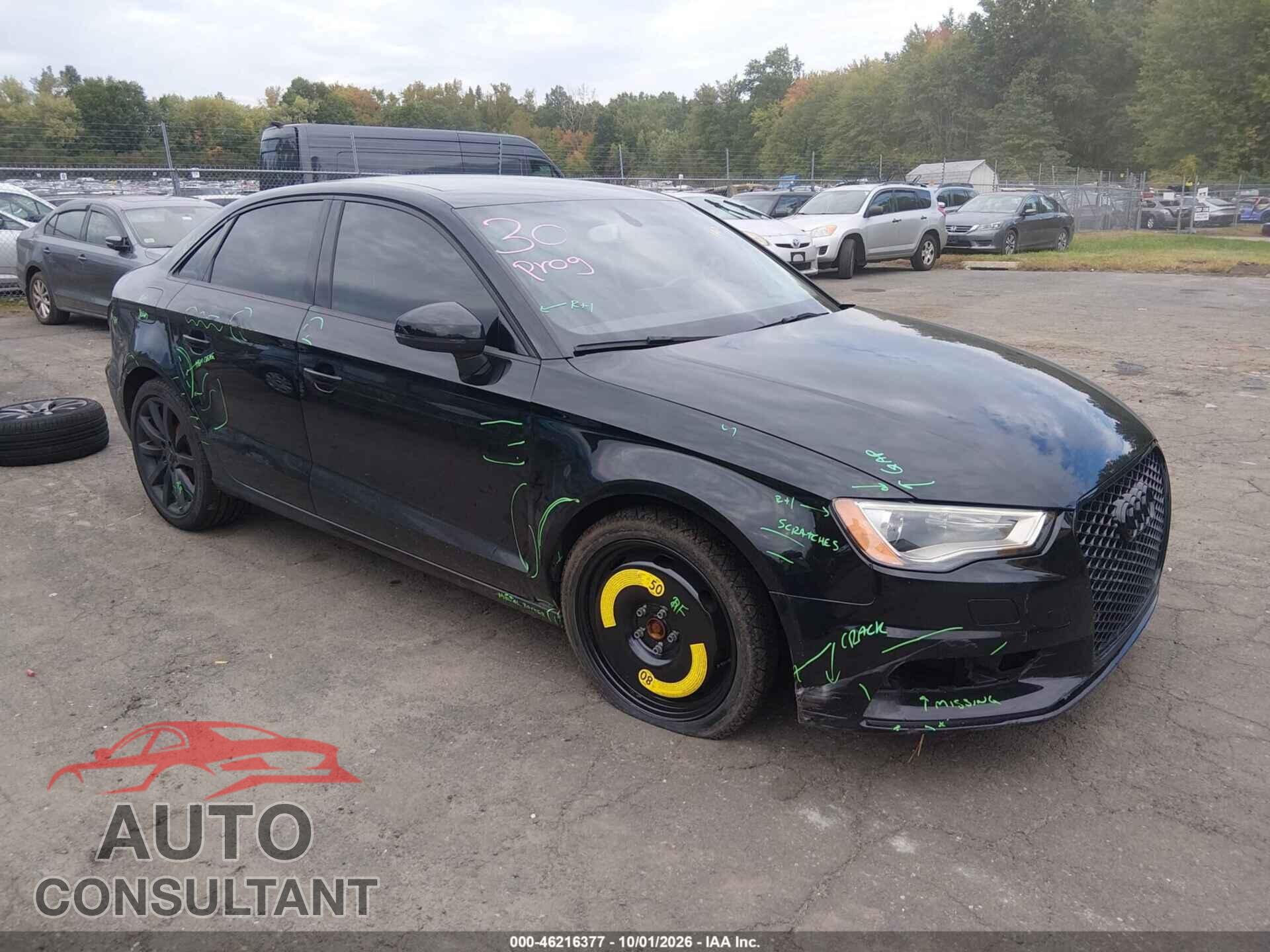AUDI A3 2015 - WAUBFGFF3F1118054