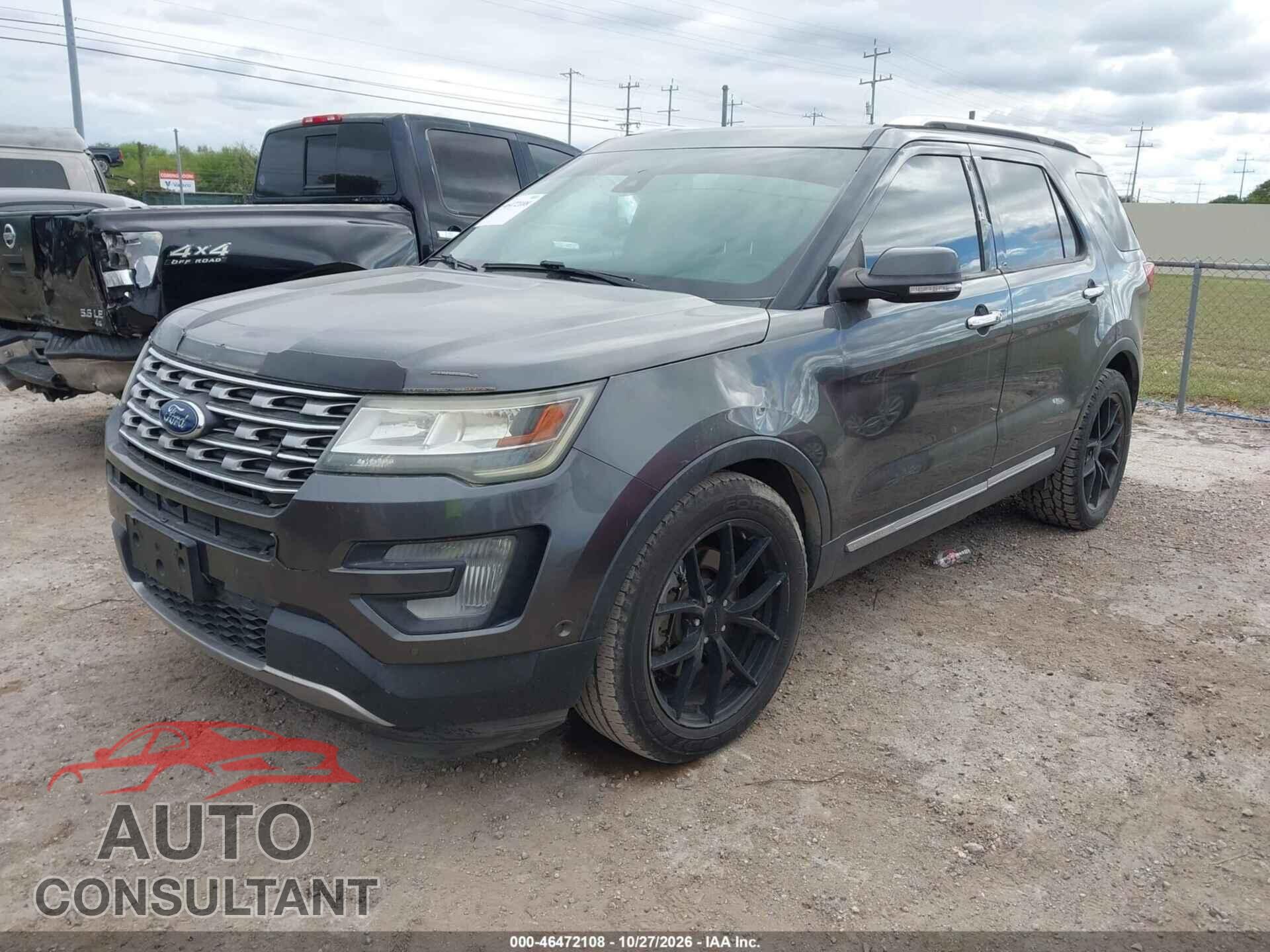 FORD EXPLORER 2016 - 1FM5K7F82GGC33025
