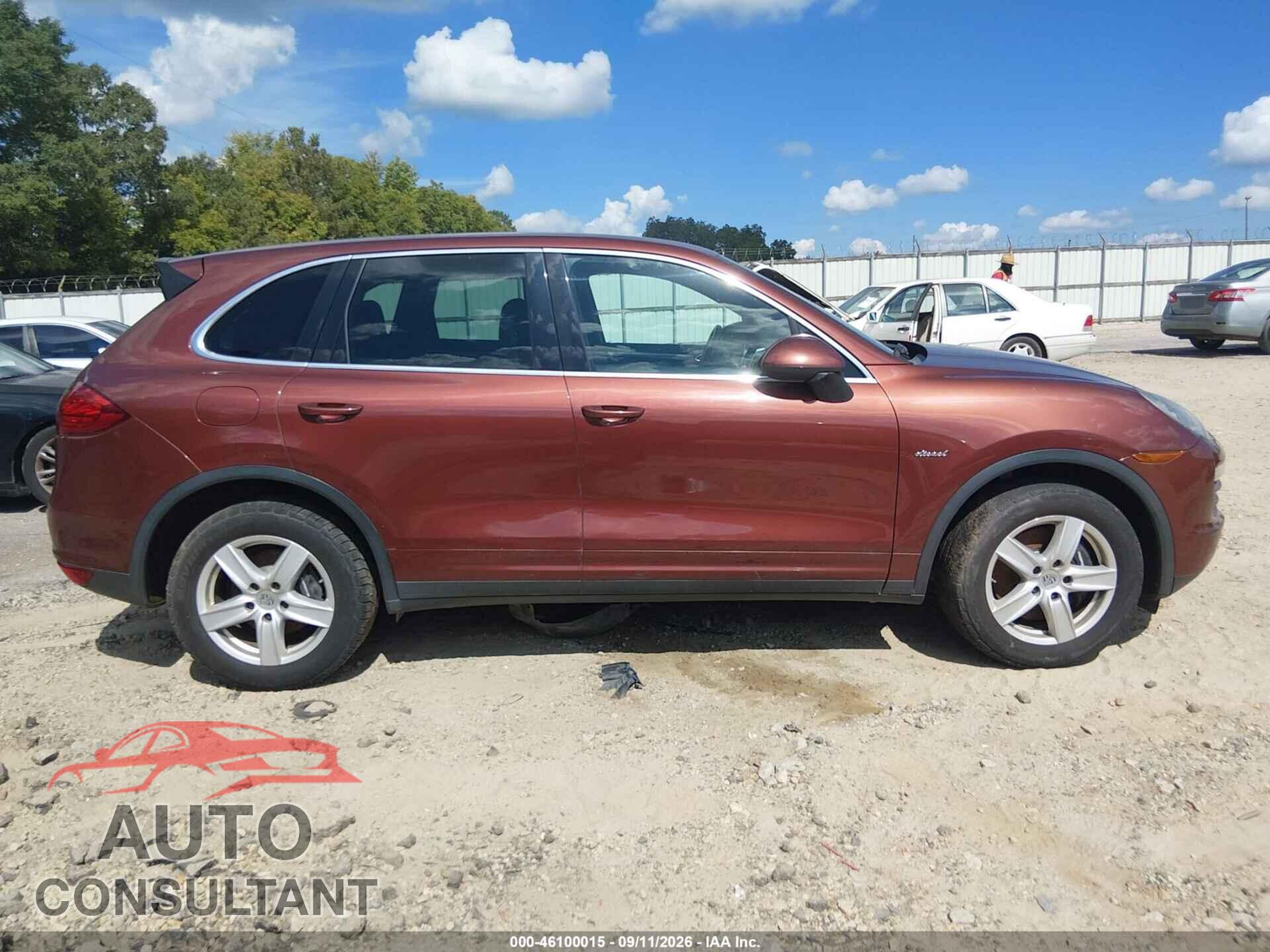 PORSCHE CAYENNE 2013 - WP1AF2A23DLA36573